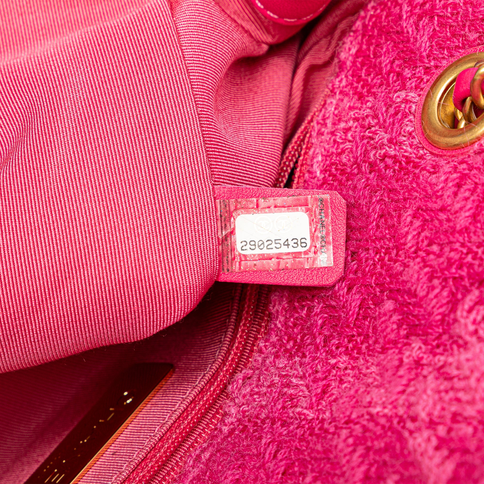 Chanel Wool Tweed Giant Logo Flap - image 7