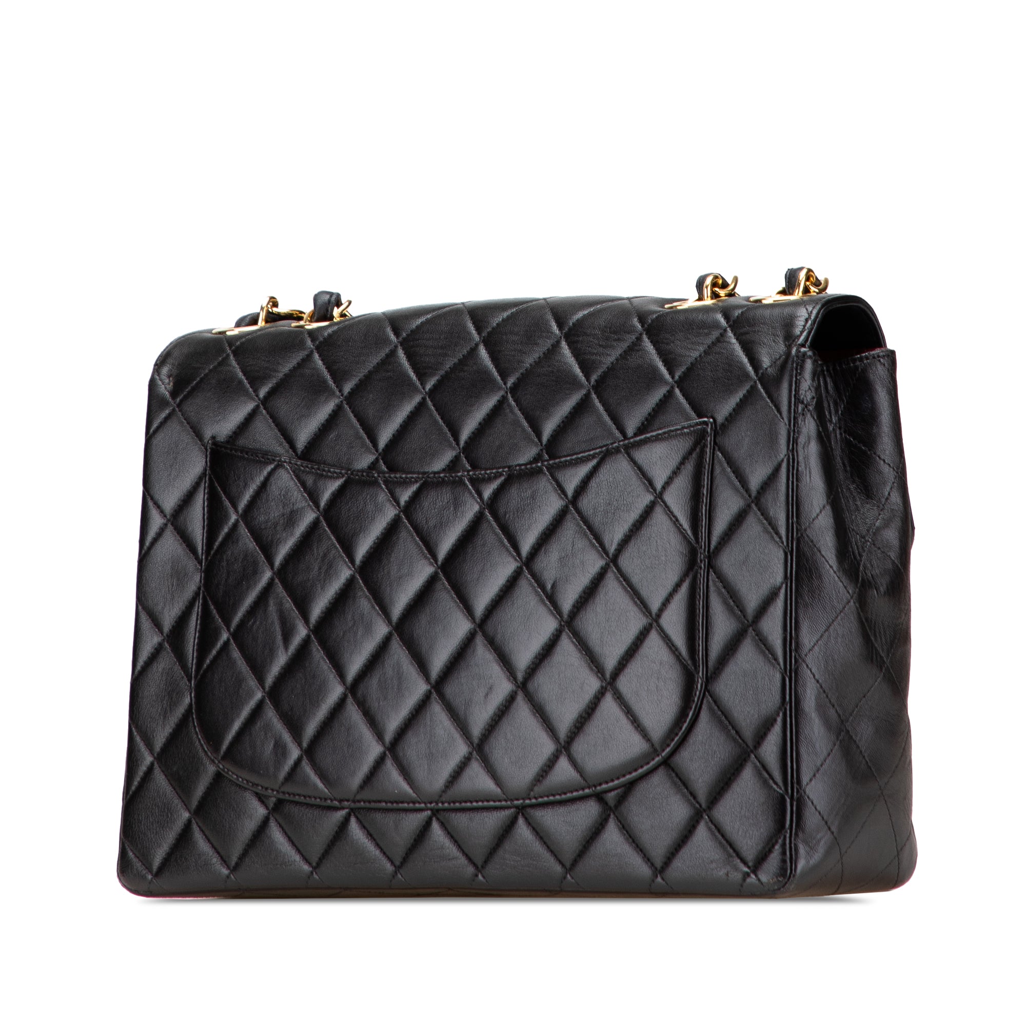 Chanel Jumbo XL Classic Lambskin Single Flap - image 2