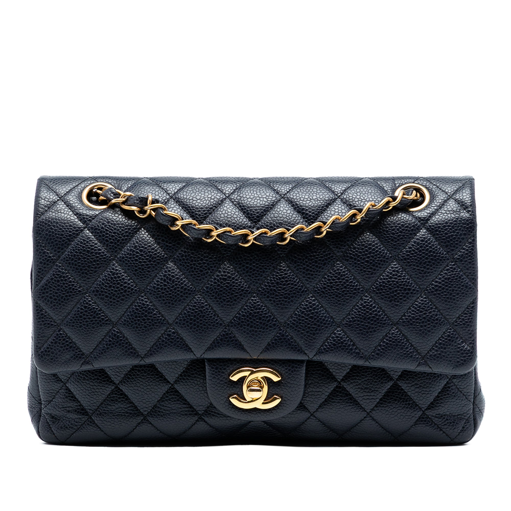 Chanel Medium Classic Caviar Double Flap - image 1