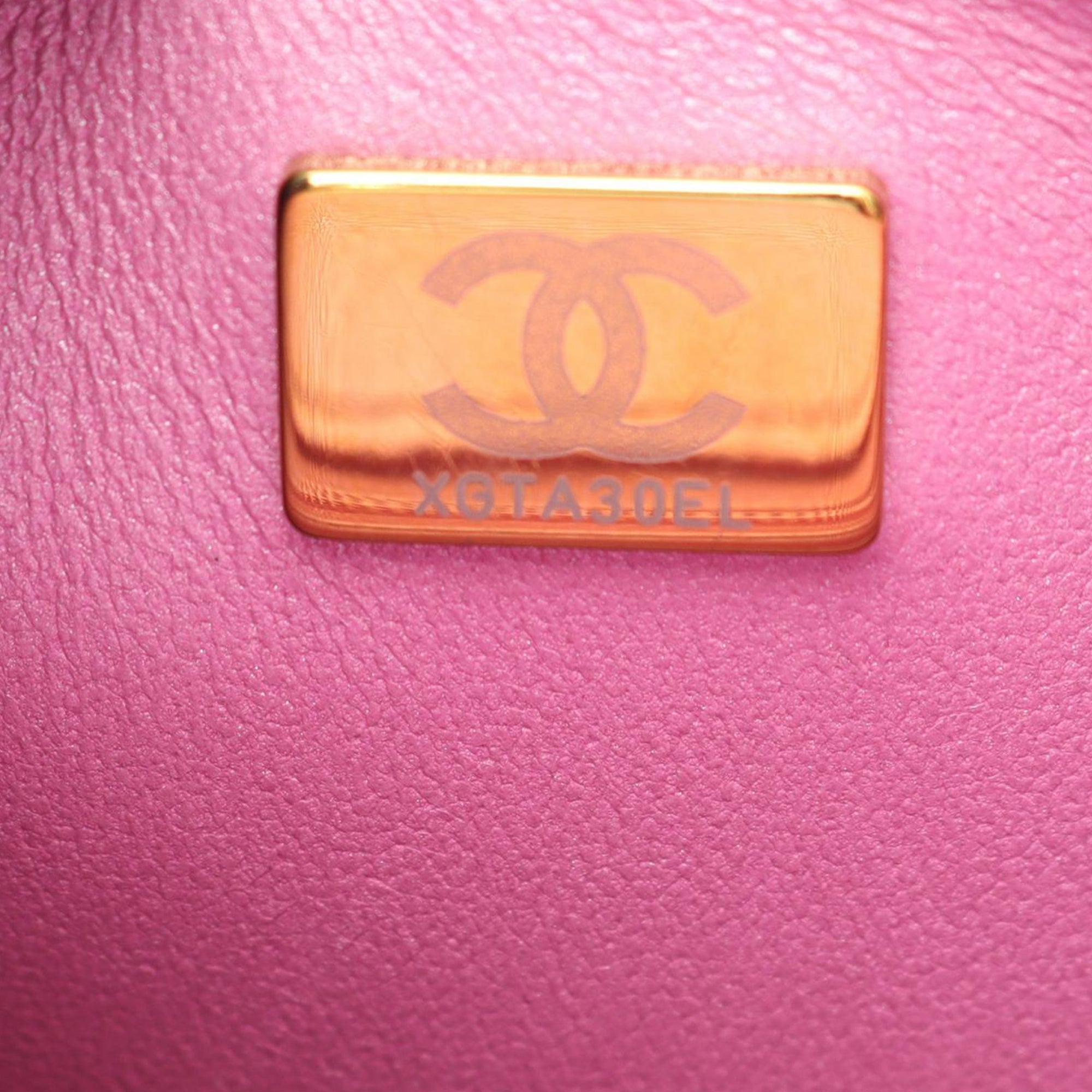 Chanel Mini Quilted Metallic Mirror Calfskin Hollywood Boulevard Flap - image 4