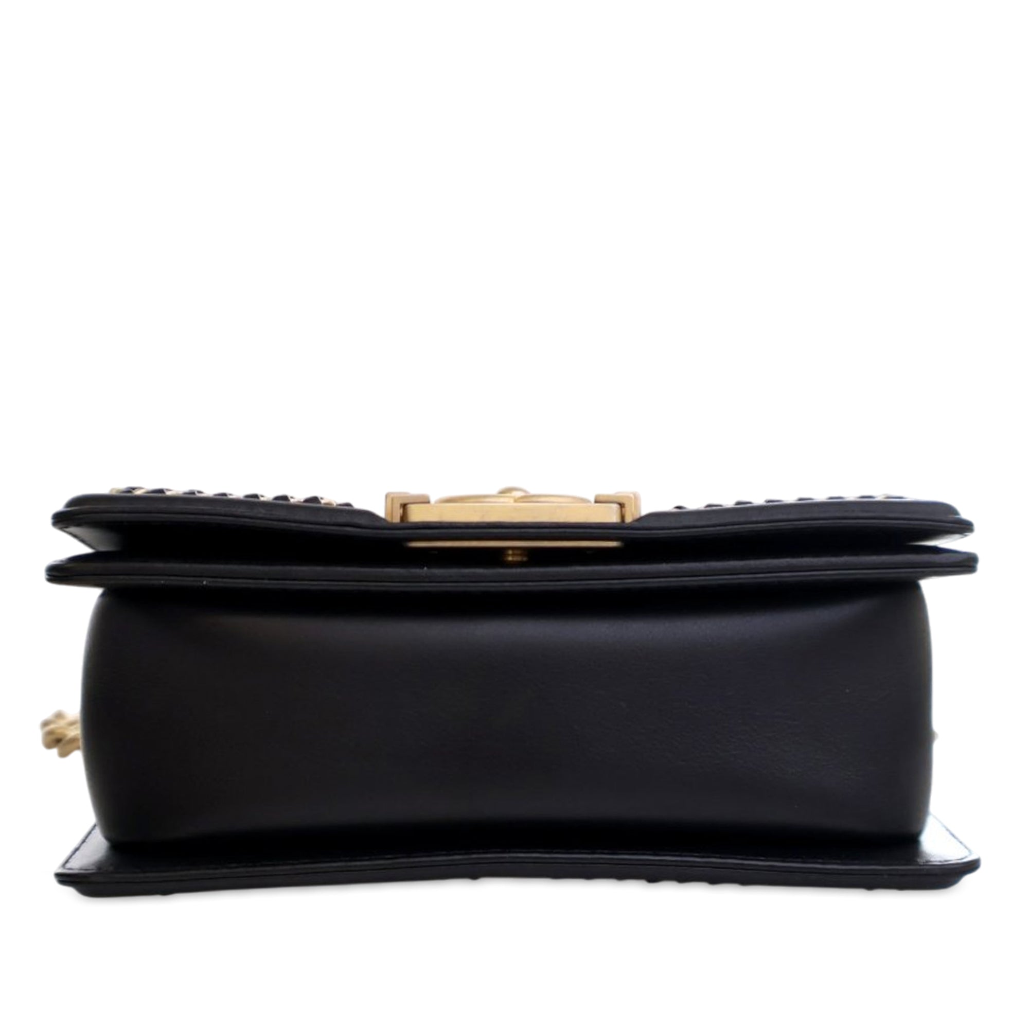 Chanel Small Calfskin Chain Around Boy Top Handle Flap - image 4