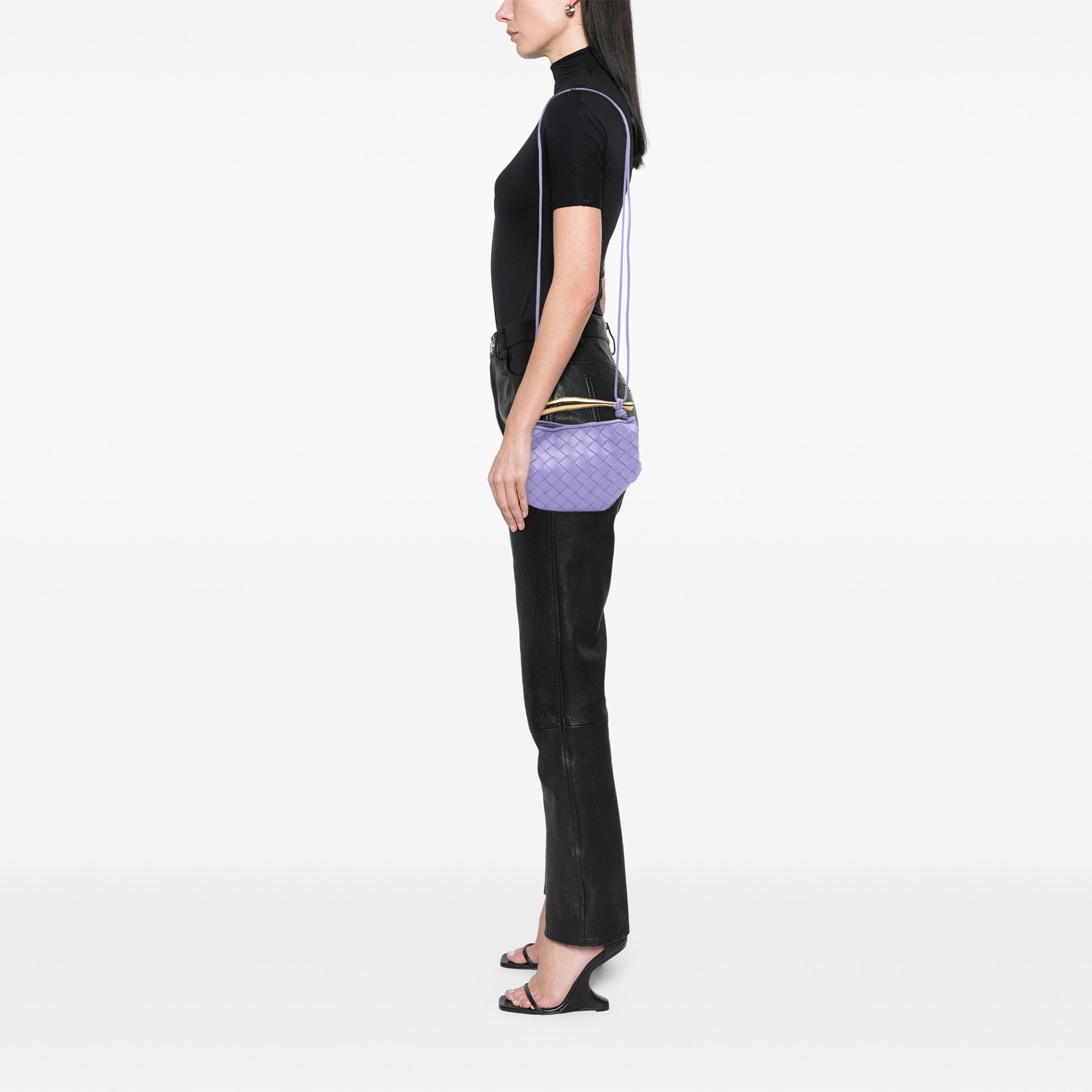 Bottega Veneta Baby Lambskin Intrecciato Sardine Bag - image 6
