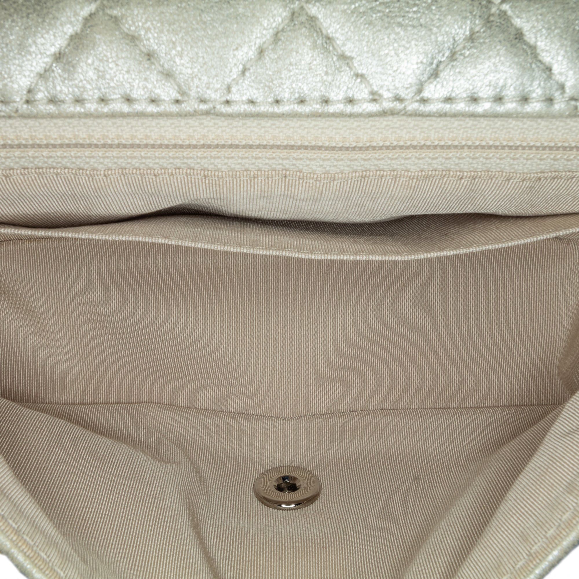 Chanel Mini Iridescent and Studded Calfskin Flap - image 5