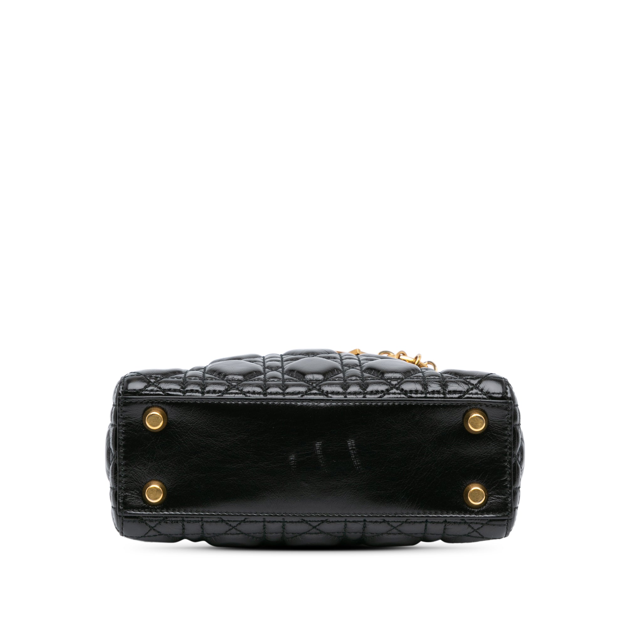Dior Small Crinkled Patent Cannage My ABCDior Lady Dior - image 3