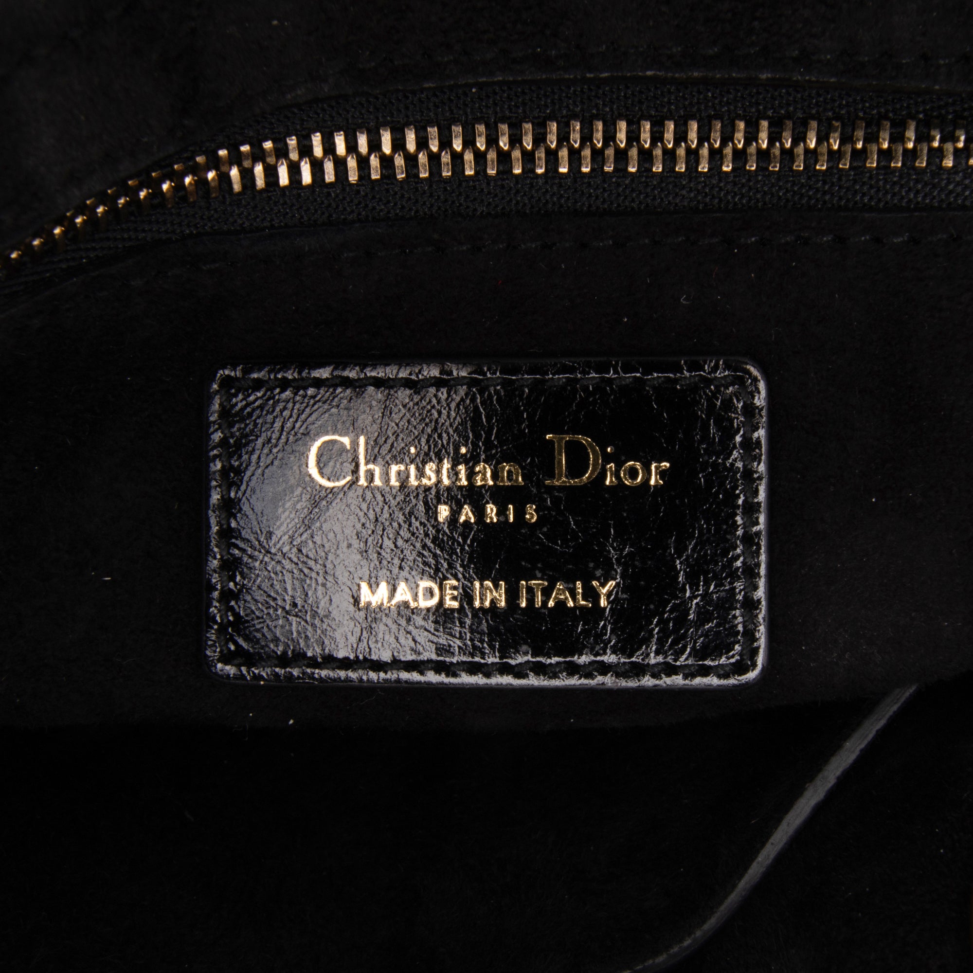 Dior Small Crinkled Patent Cannage My ABCDior Lady Dior - image 5