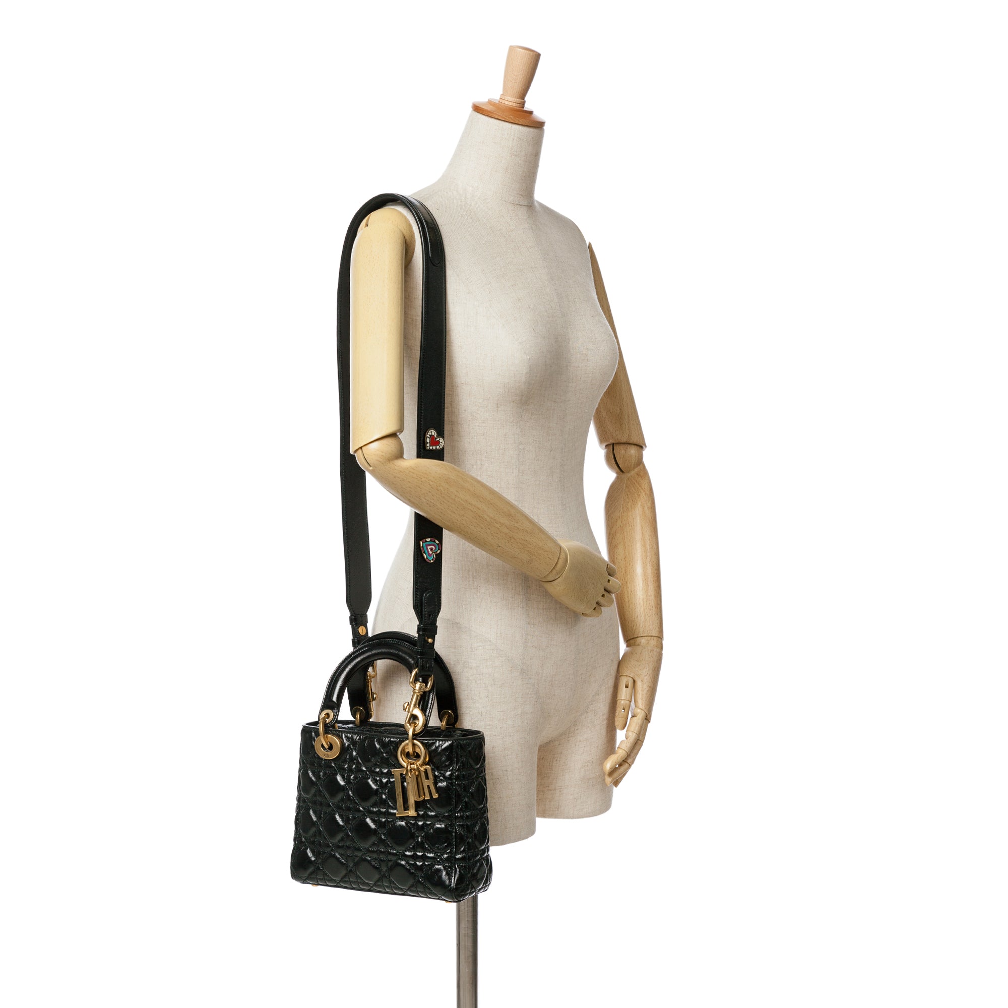 Dior Small Crinkled Patent Cannage My ABCDior Lady Dior - image 9