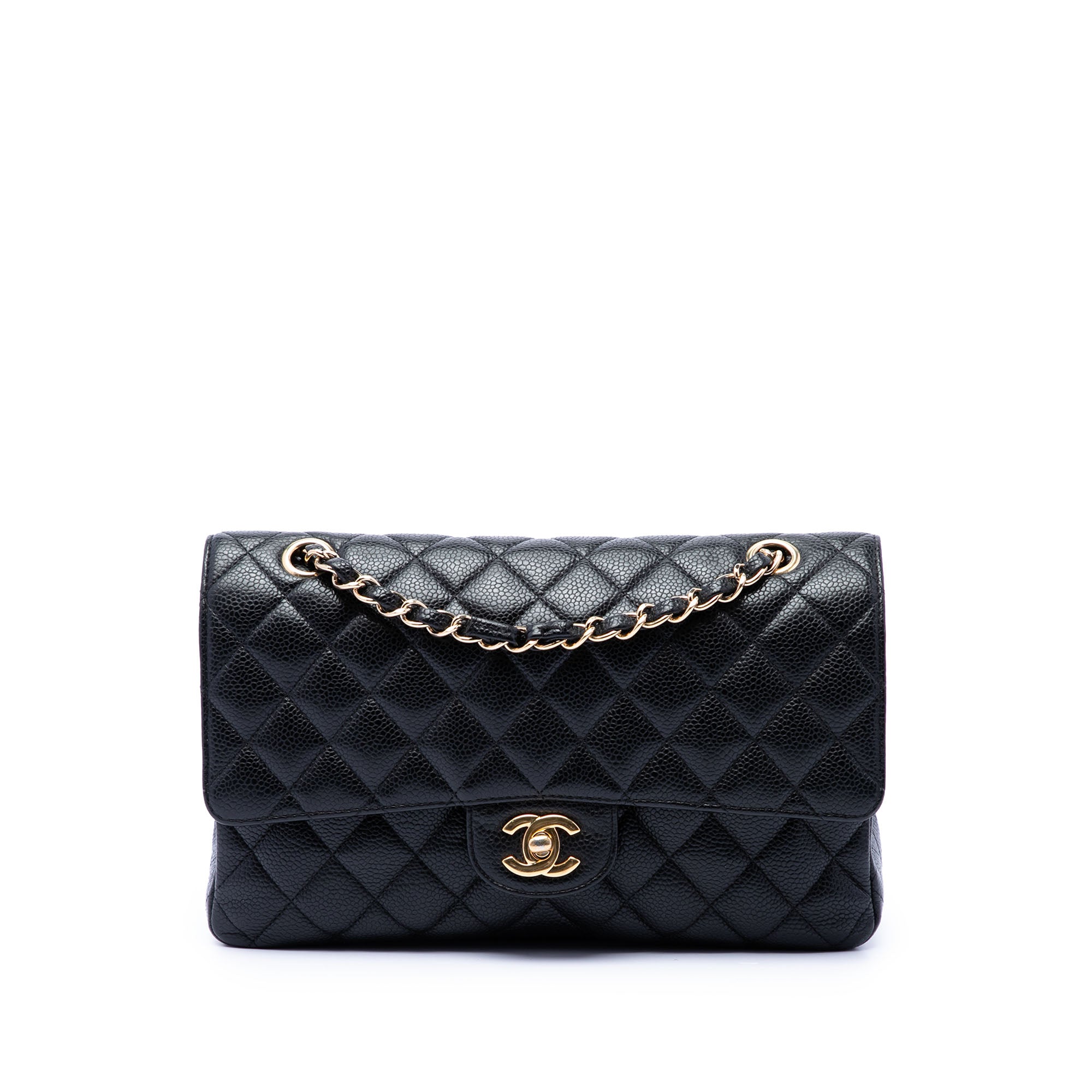 Chanel Medium Classic Caviar Double Flap - image 1