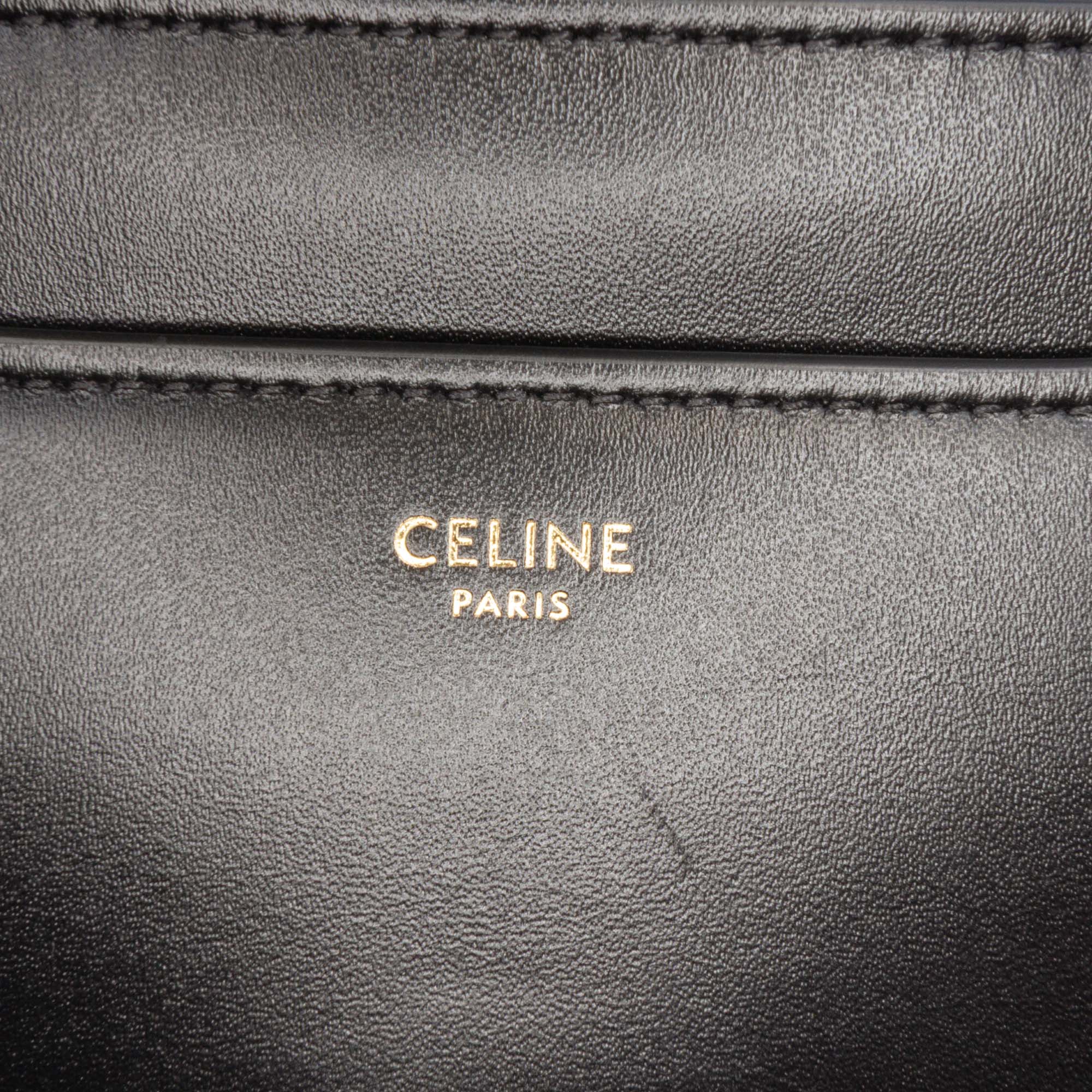 Celine Small Leather 16 Satchel - image 5