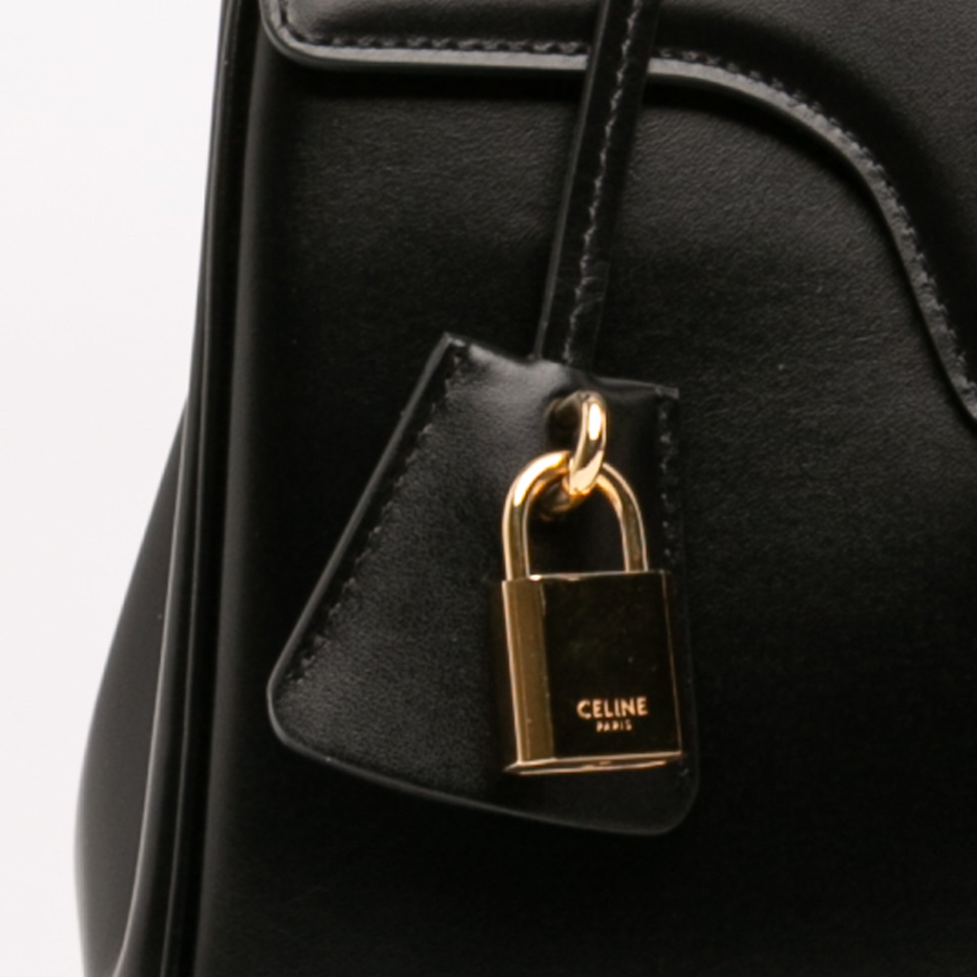 Celine Small Leather 16 Satchel - image 9