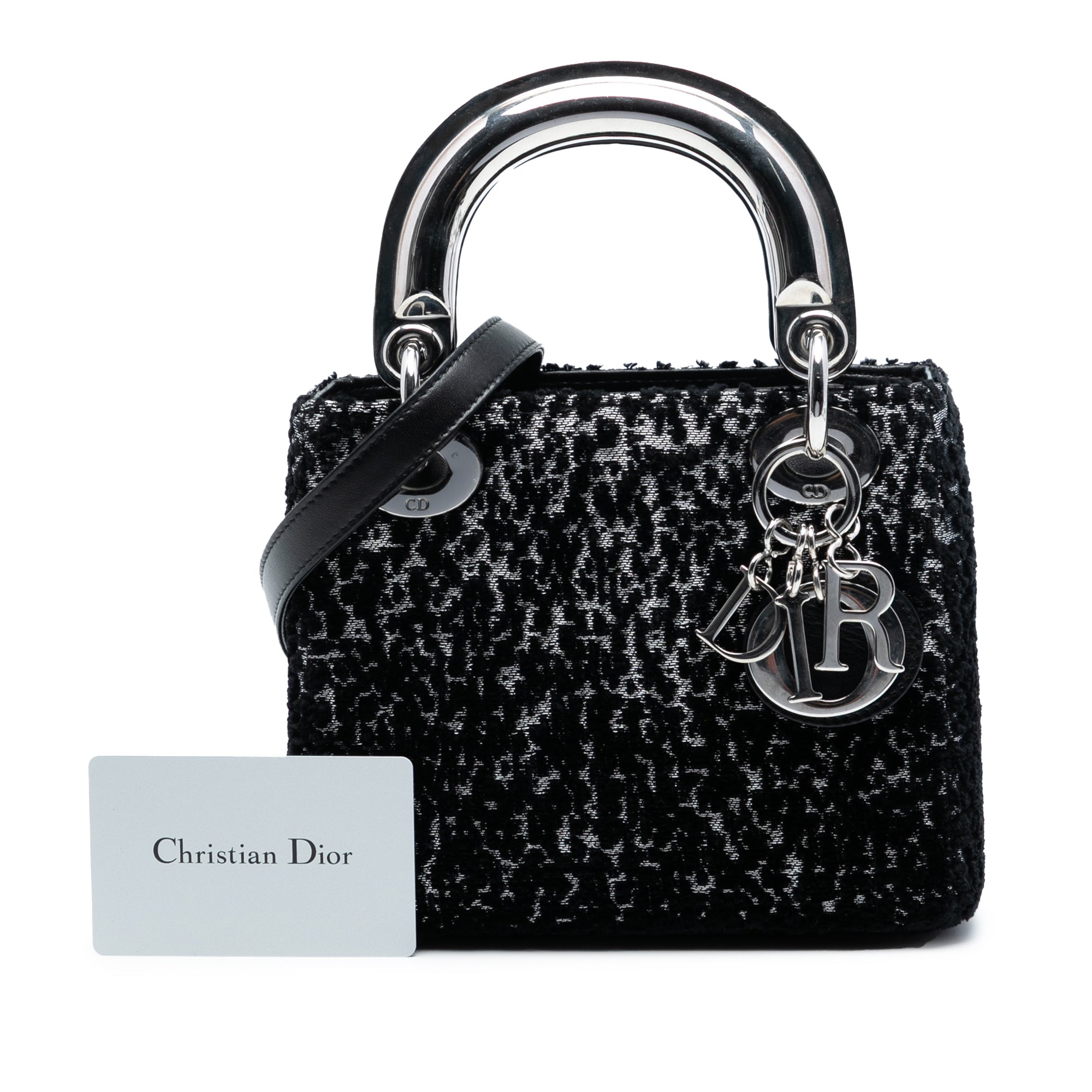 Dior Mini Fabric Lame Lady Dior - image 8