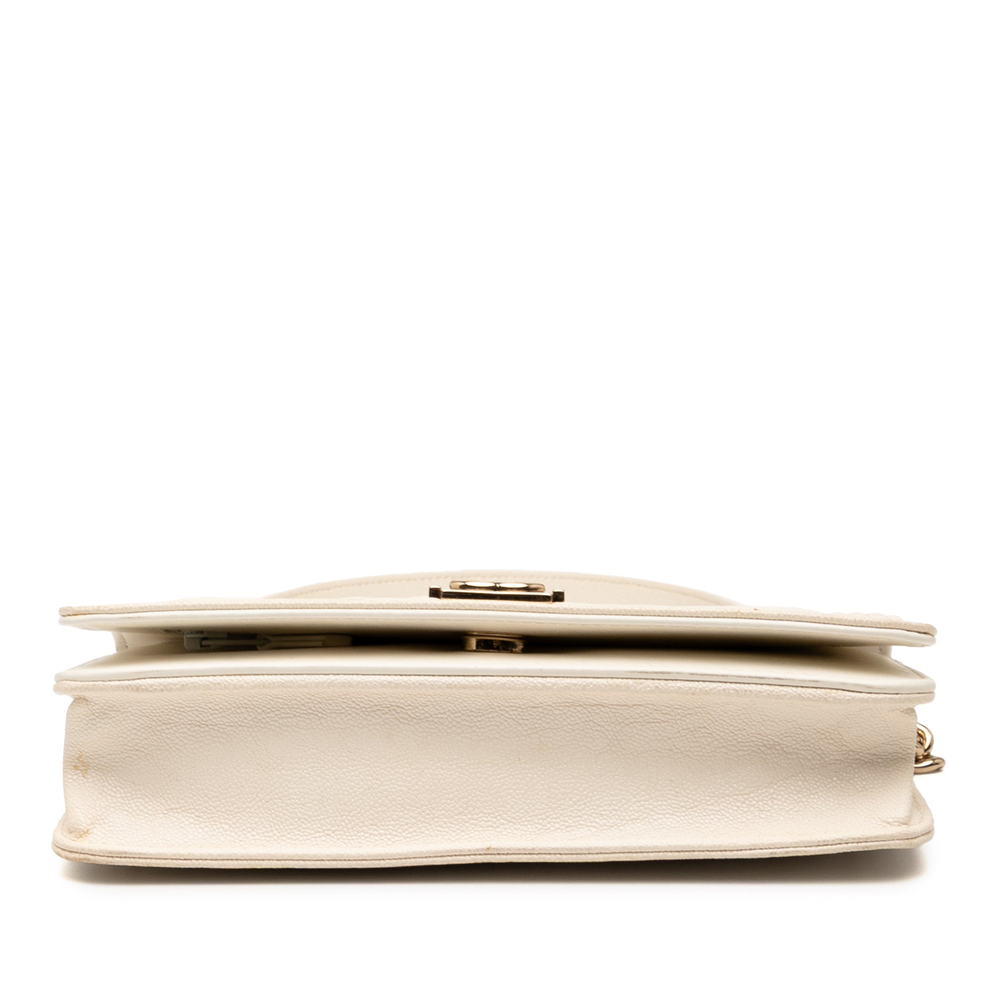 Chanel Quilted Caviar Boy Wallet on Chain - image 3