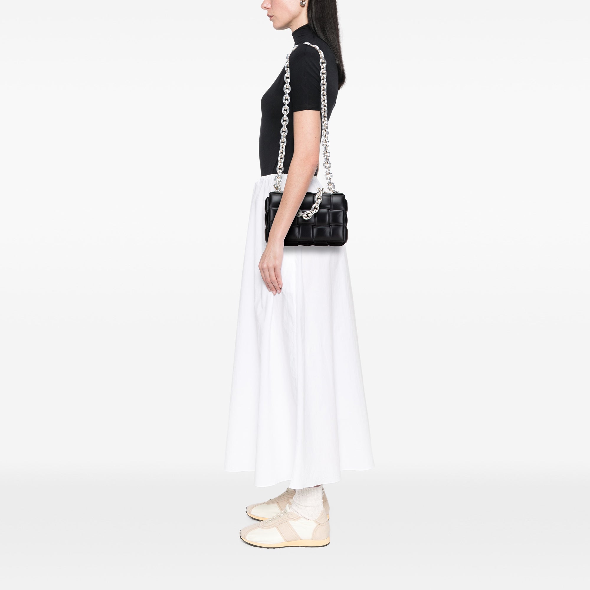 Bottega Veneta Nappa Intrecciato Padded Chain Cassette Satchel - image 10