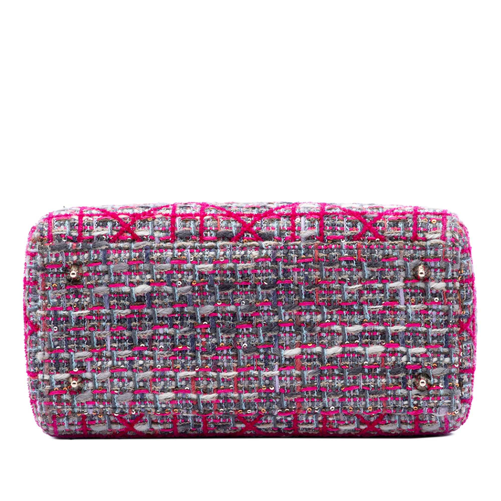 Dior Medium Tweed Macrocannage Lady Dior - image 3