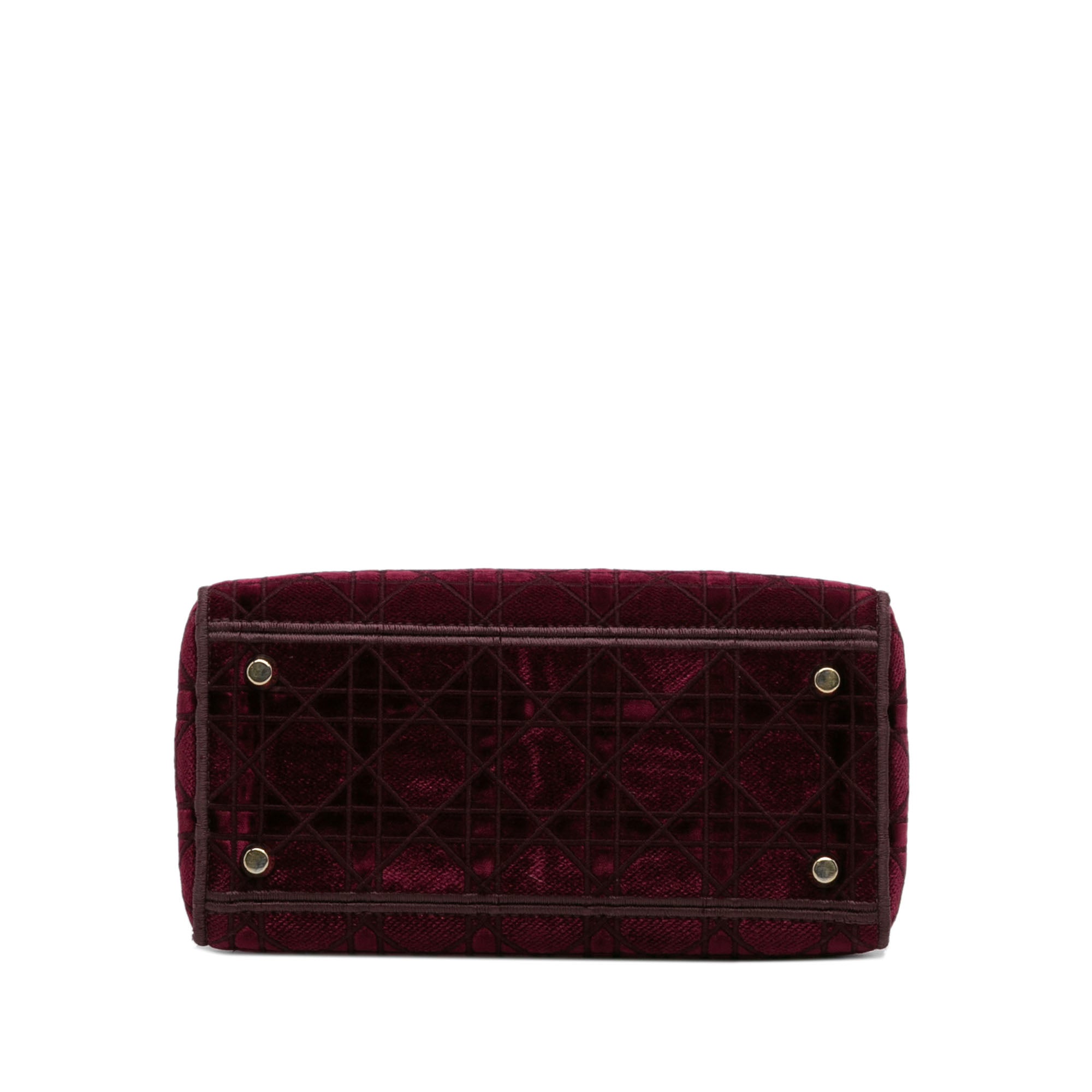 Dior Medium Velvet Cannage Lady D Lite - image 5