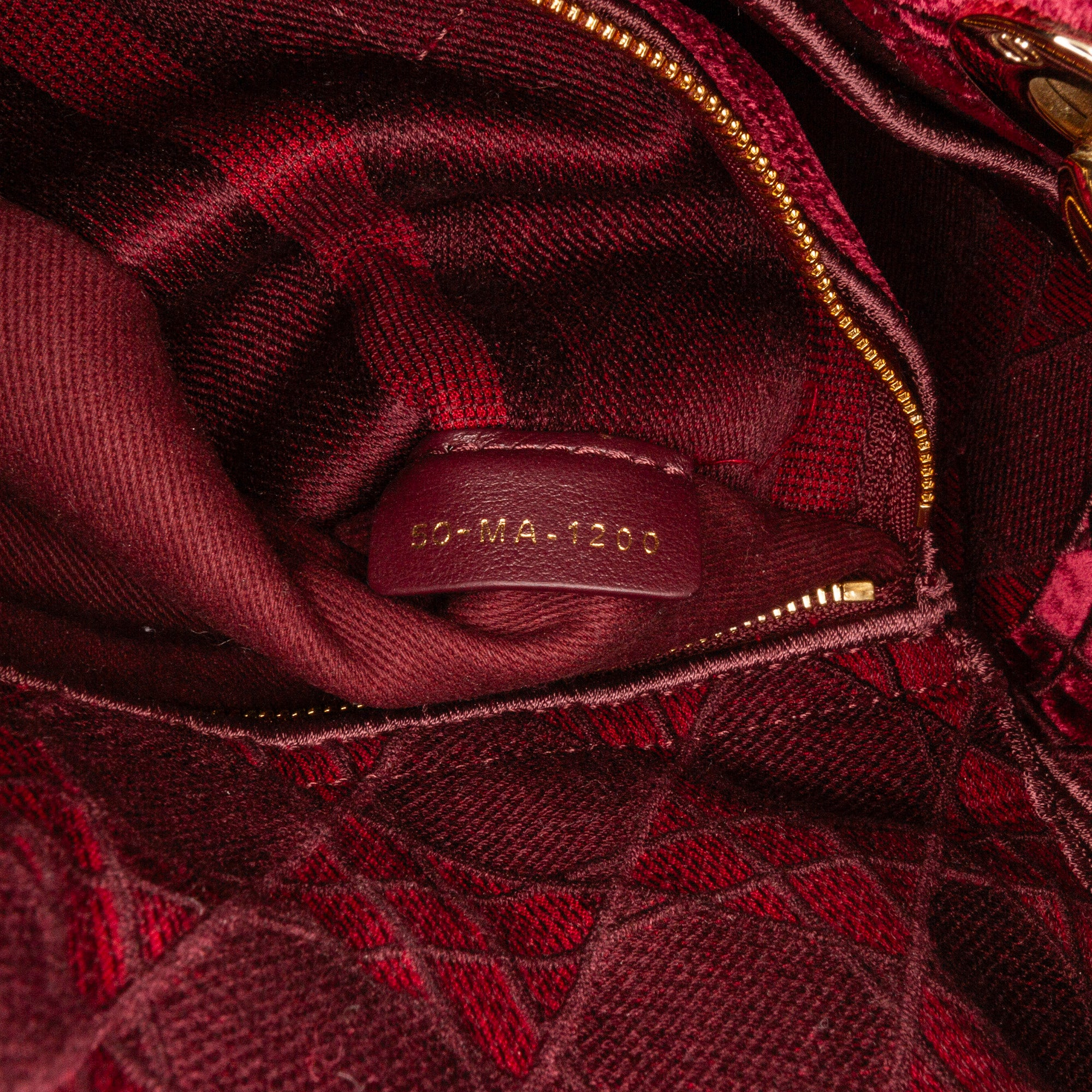 Dior Medium Velvet Cannage Lady D Lite - image 8