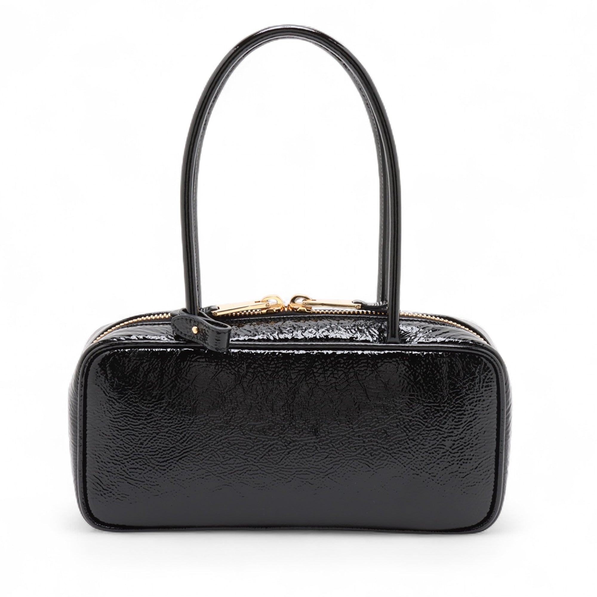 Miu Miu Small Naplak Patent Logo Beau Handbag - image 2