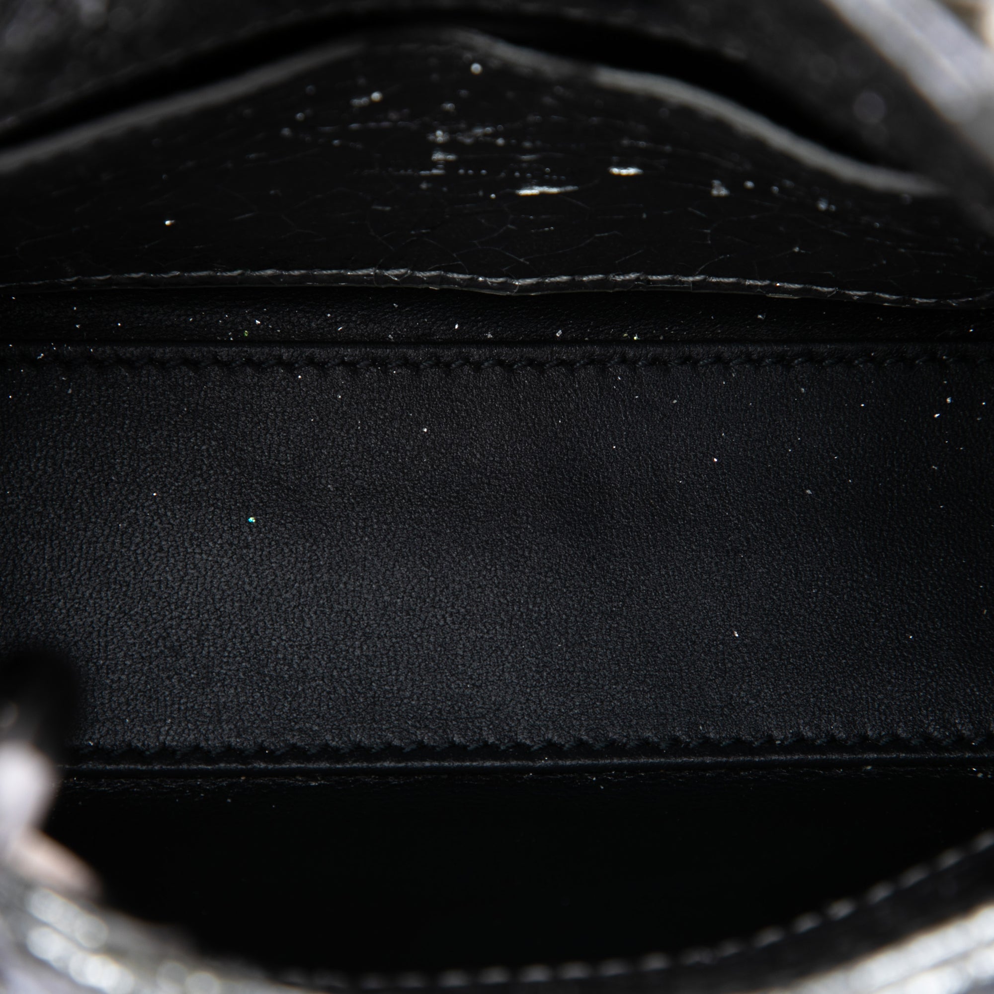 Dior Micro Metallic Crinkled Calfskin Cannage Lady Dior - image 4