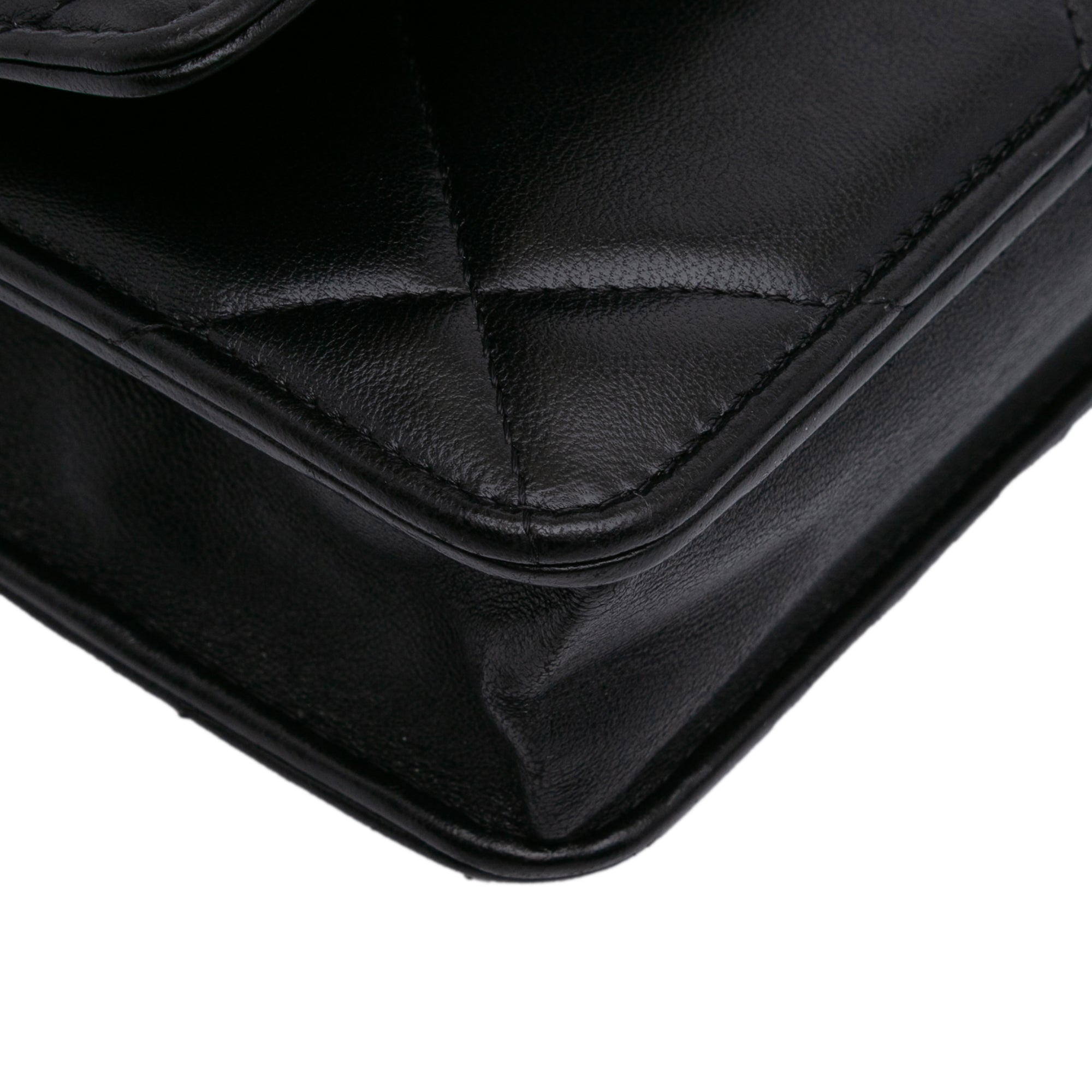 Chanel Quilted Lambskin 19 Wallet on Chain - image 11