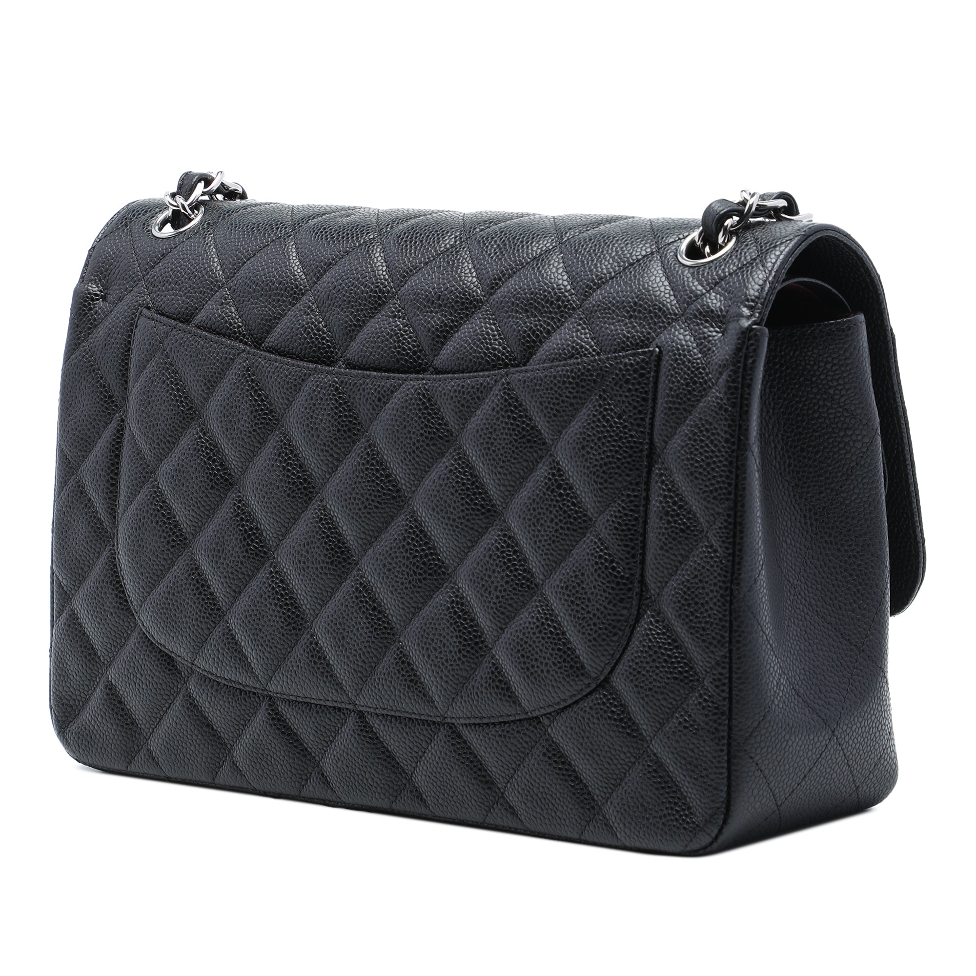 Chanel Jumbo Classic Caviar Double Flap - image 2