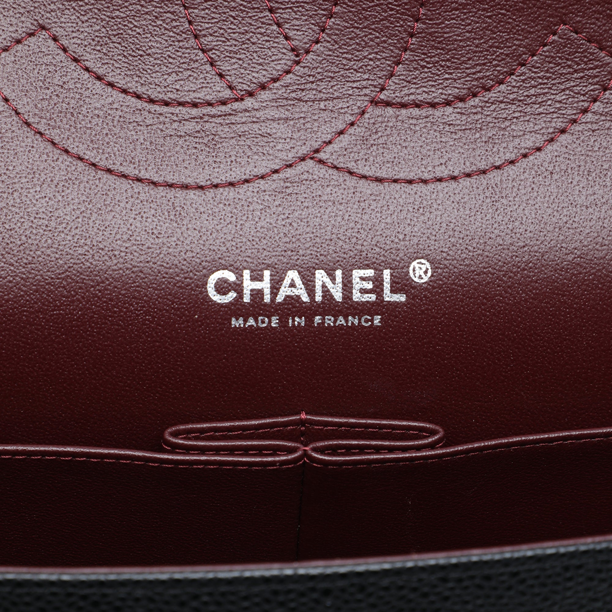 Chanel Jumbo Classic Caviar Double Flap - image 5