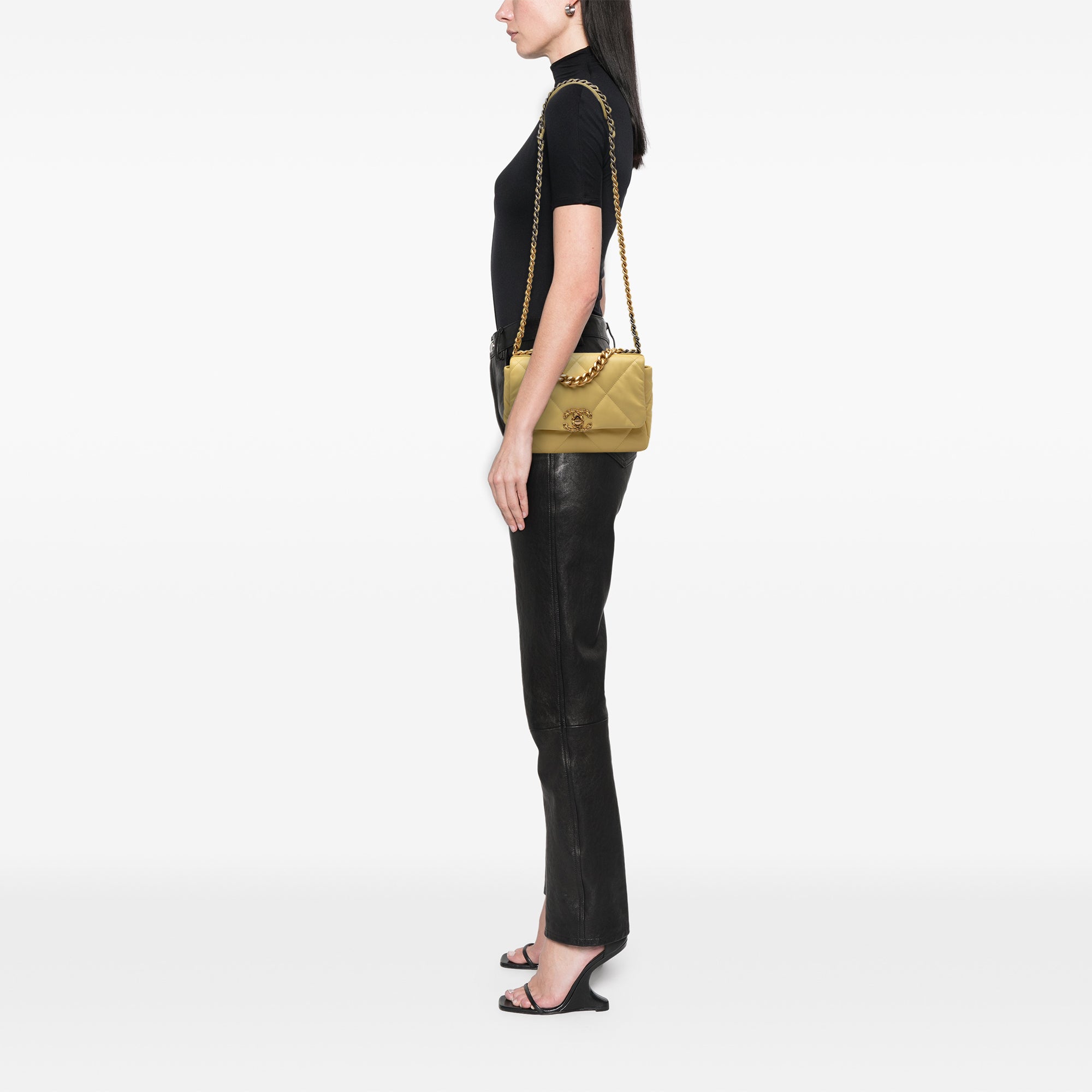 Chanel Medium Lambskin 19 Flap - image 7