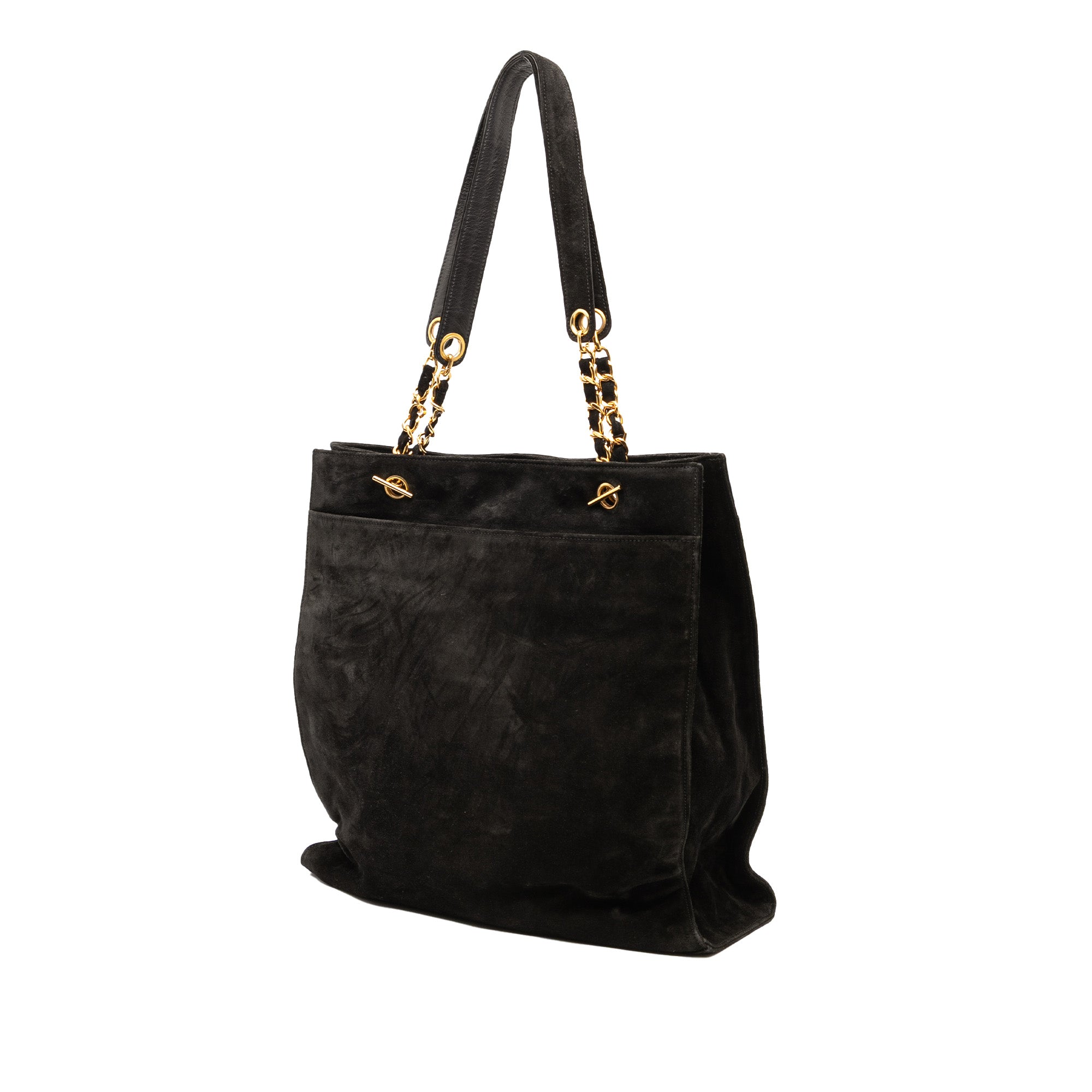 Chanel CC Suede Tote - image 2