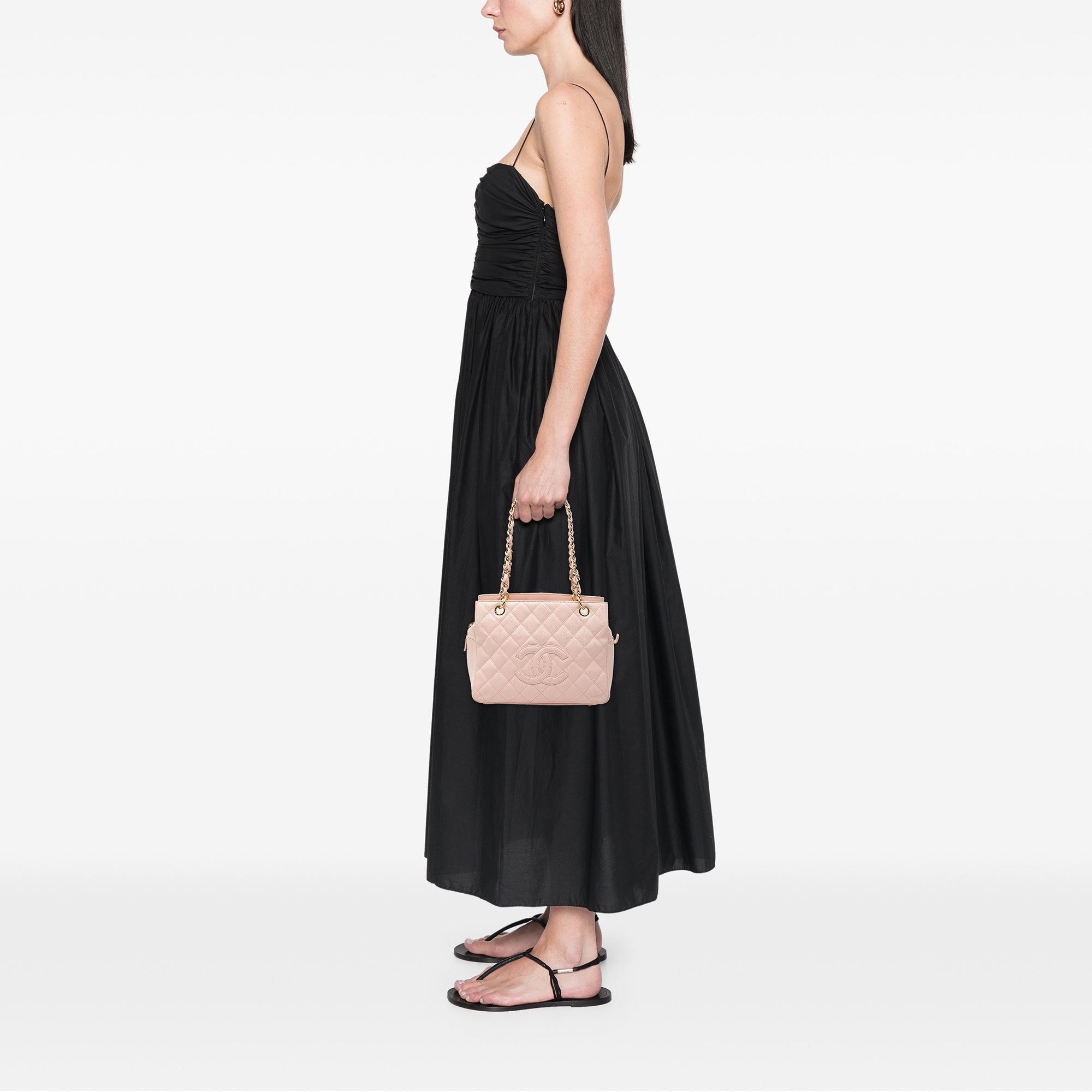 Chanel Petite Caviar Timeless Tote - image 8