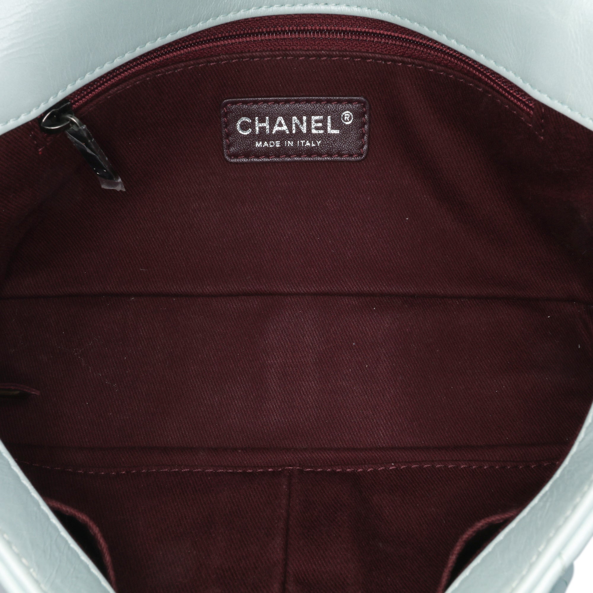 Chanel Medium Quilted Calfskin Coco Pleats Chain Flap - image 4