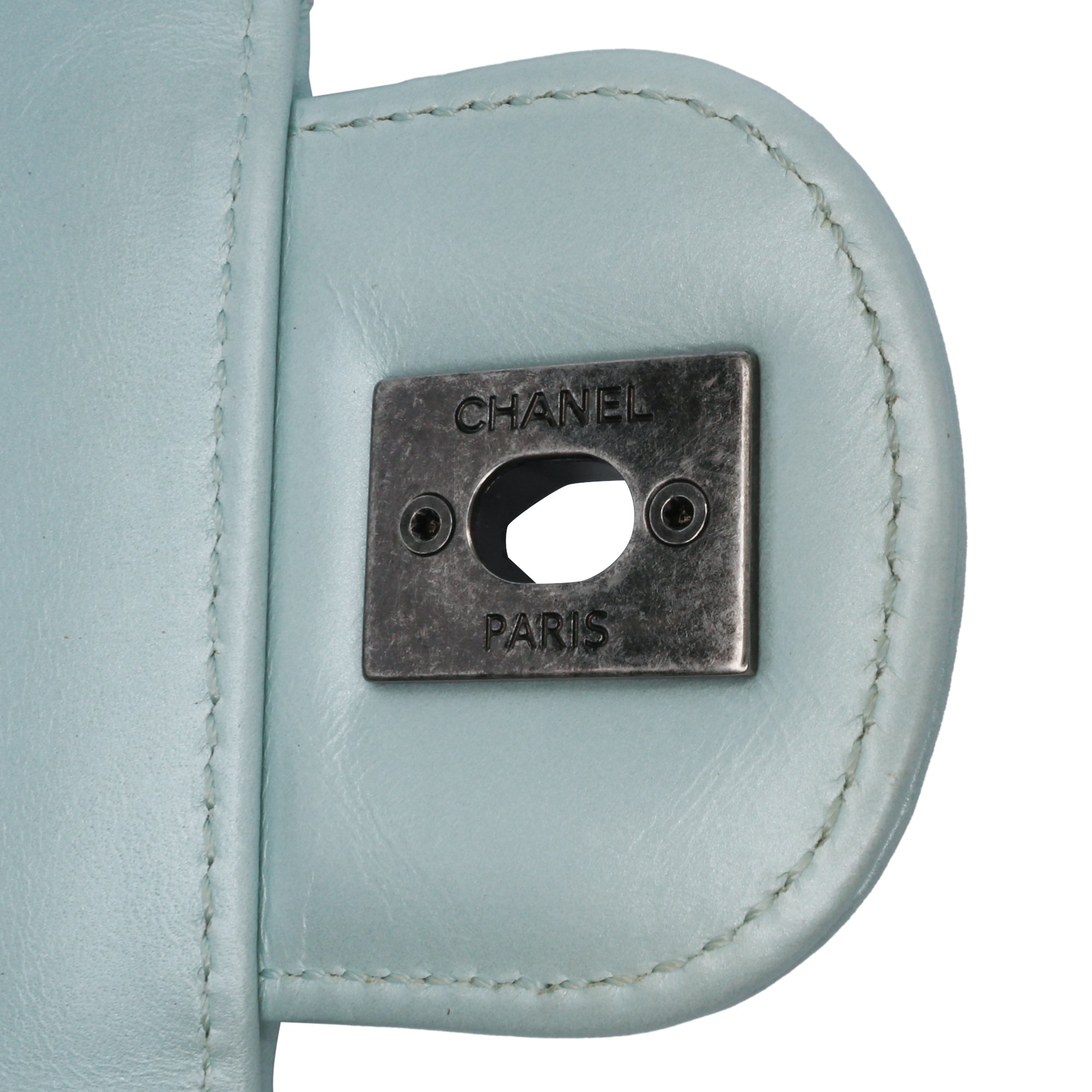 Chanel Medium Quilted Calfskin Coco Pleats Chain Flap - image 6