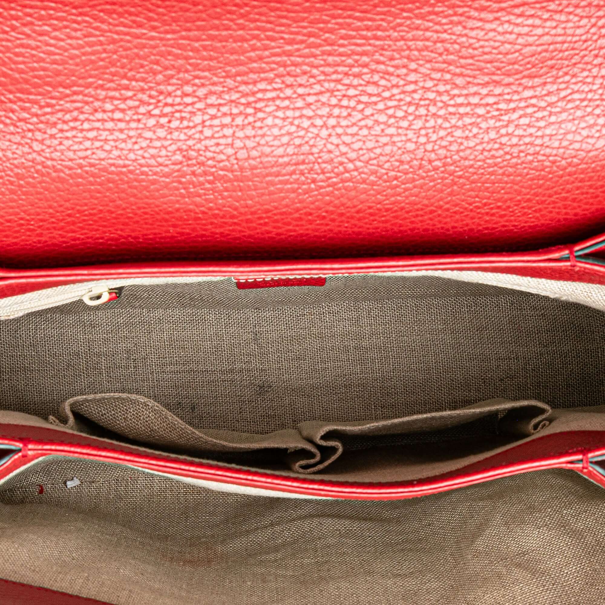 Gucci Medium Dollar Calf Interlocking G Satchel