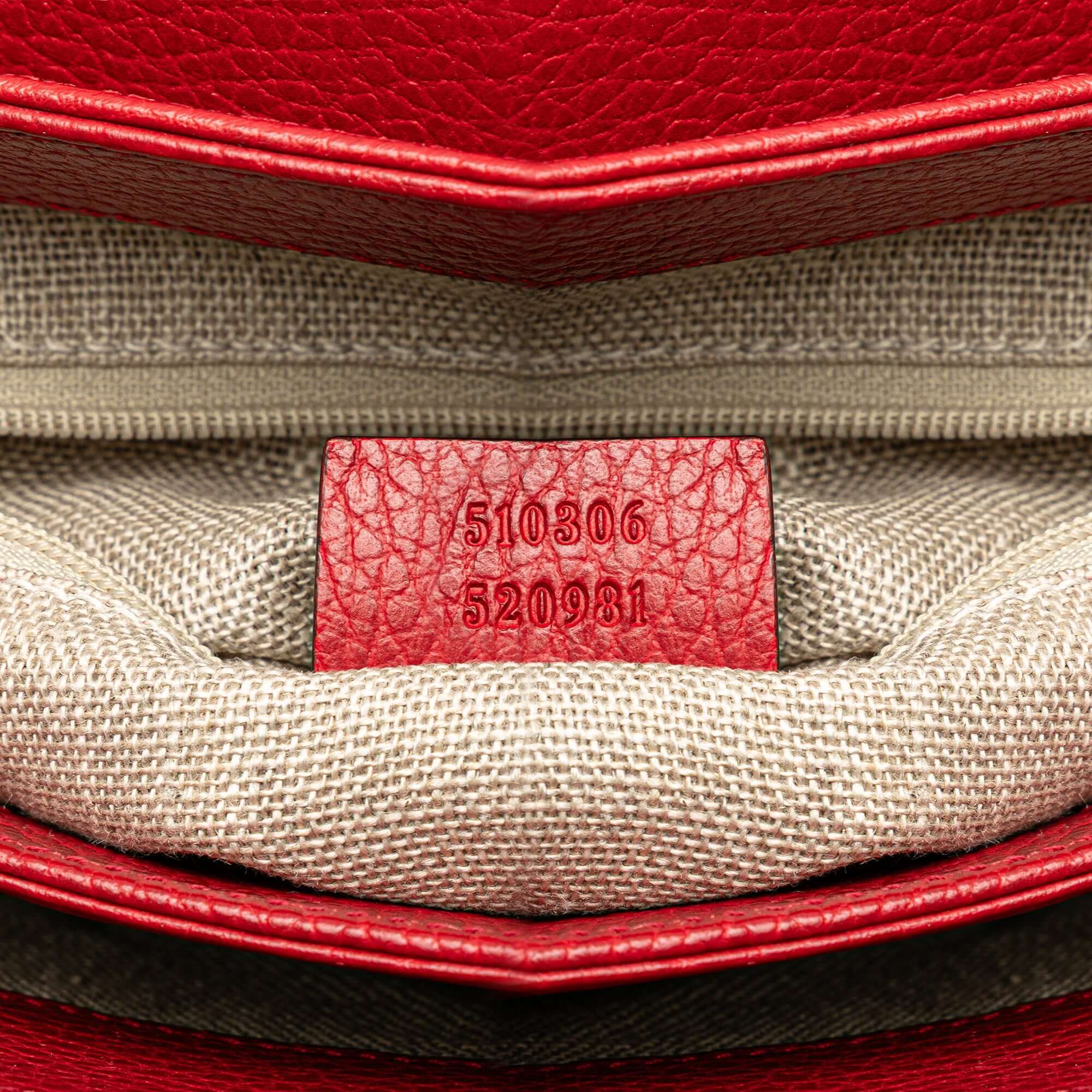 Gucci Medium Dollar Calf Interlocking G Satchel