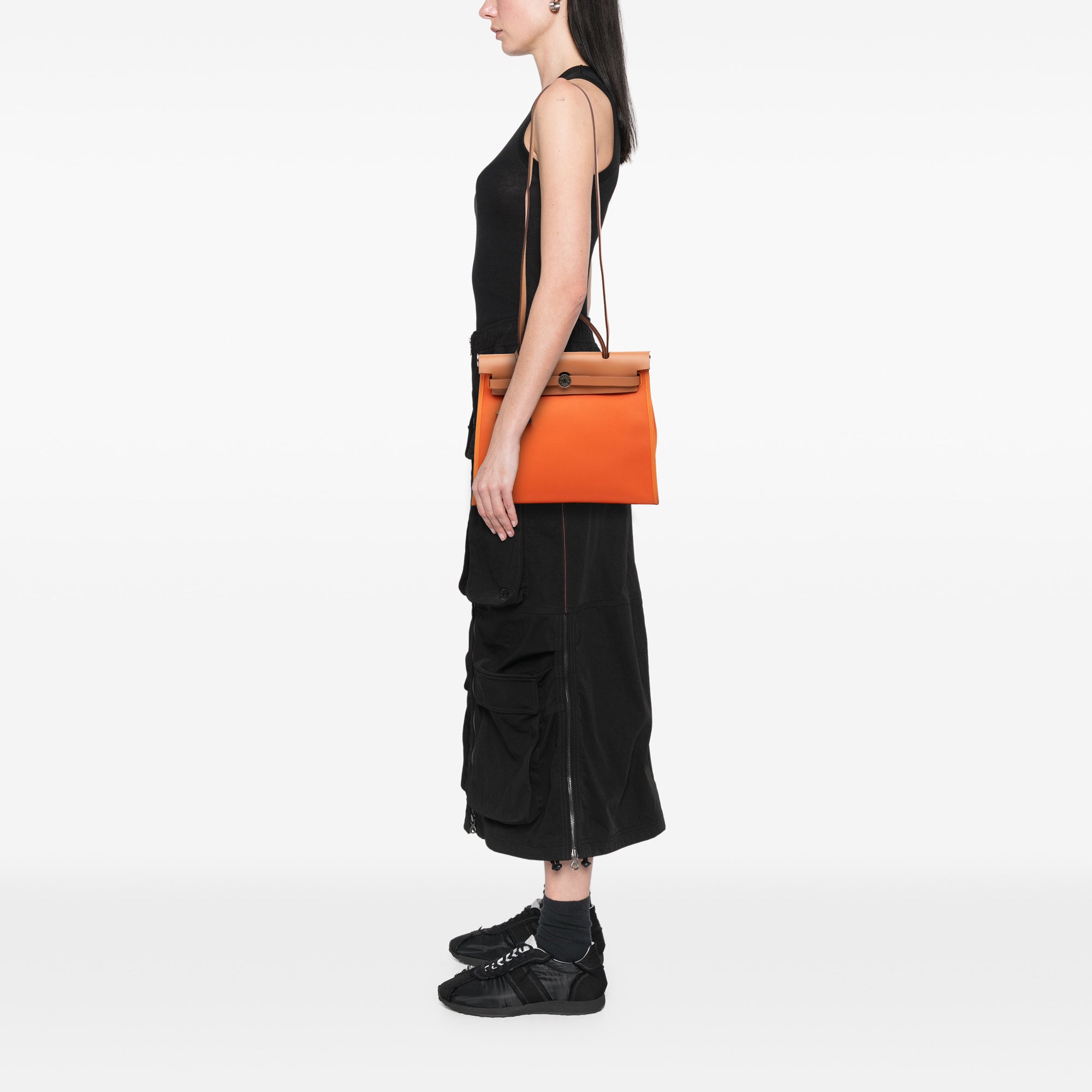 Hermès Toile Herbag Zip 31 - image 12