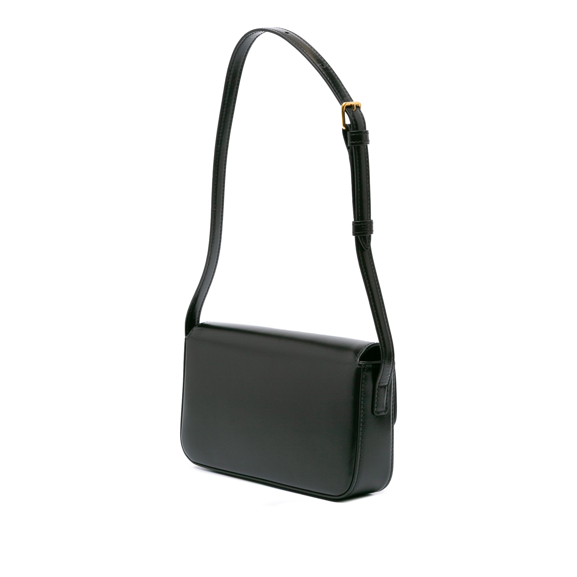 Celine Shiny Calfskin Claude Shoulder Bag - image 2