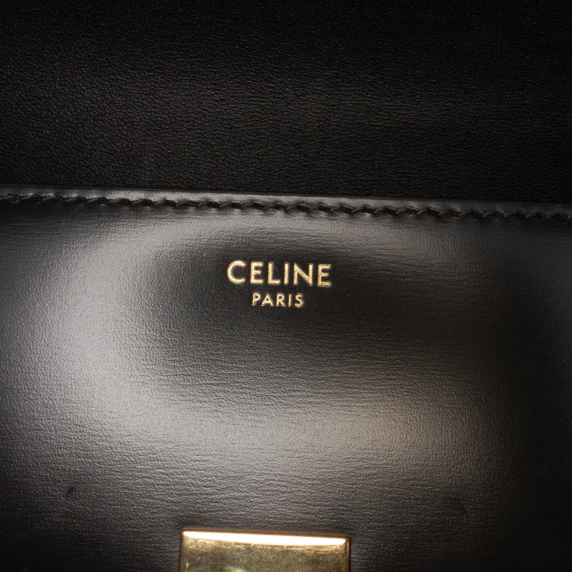 Celine Shiny Calfskin Claude Shoulder Bag - image 5