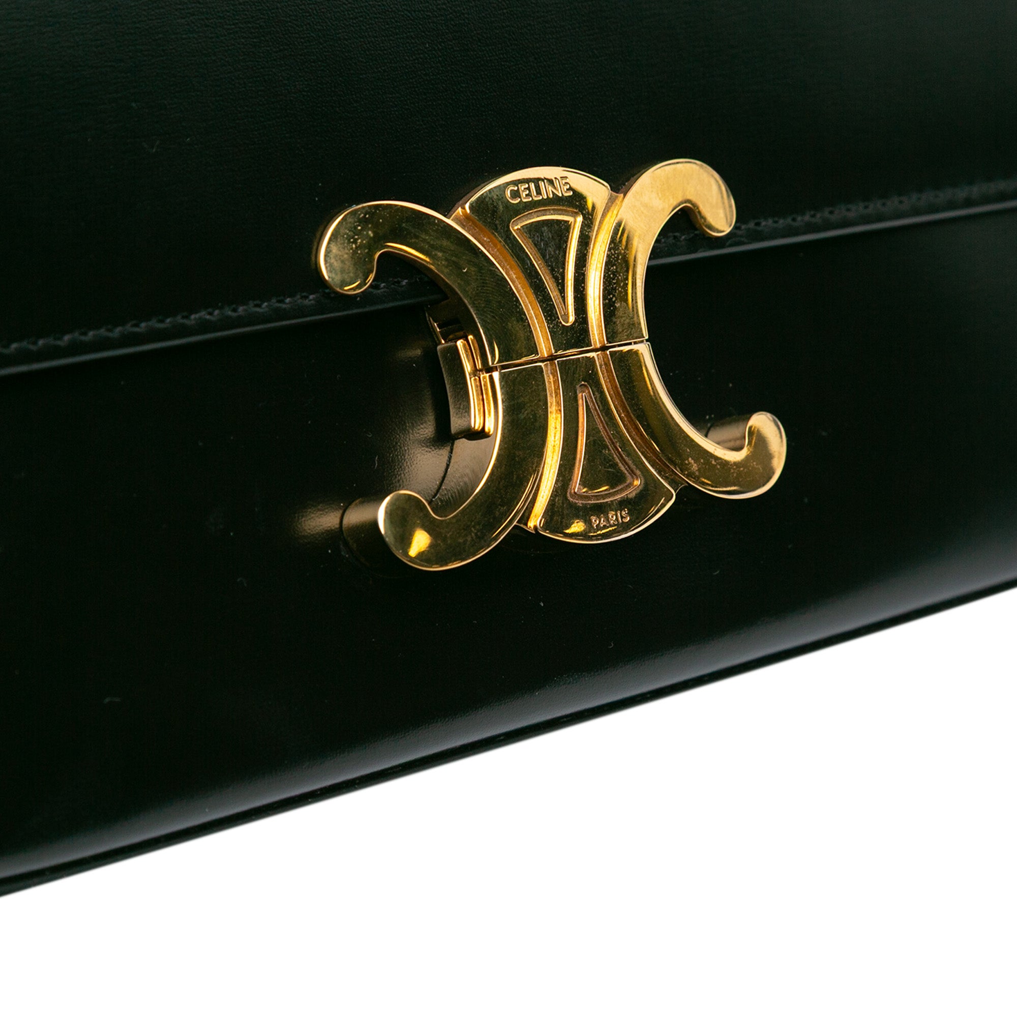 Celine Shiny Calfskin Claude Shoulder Bag - image 7