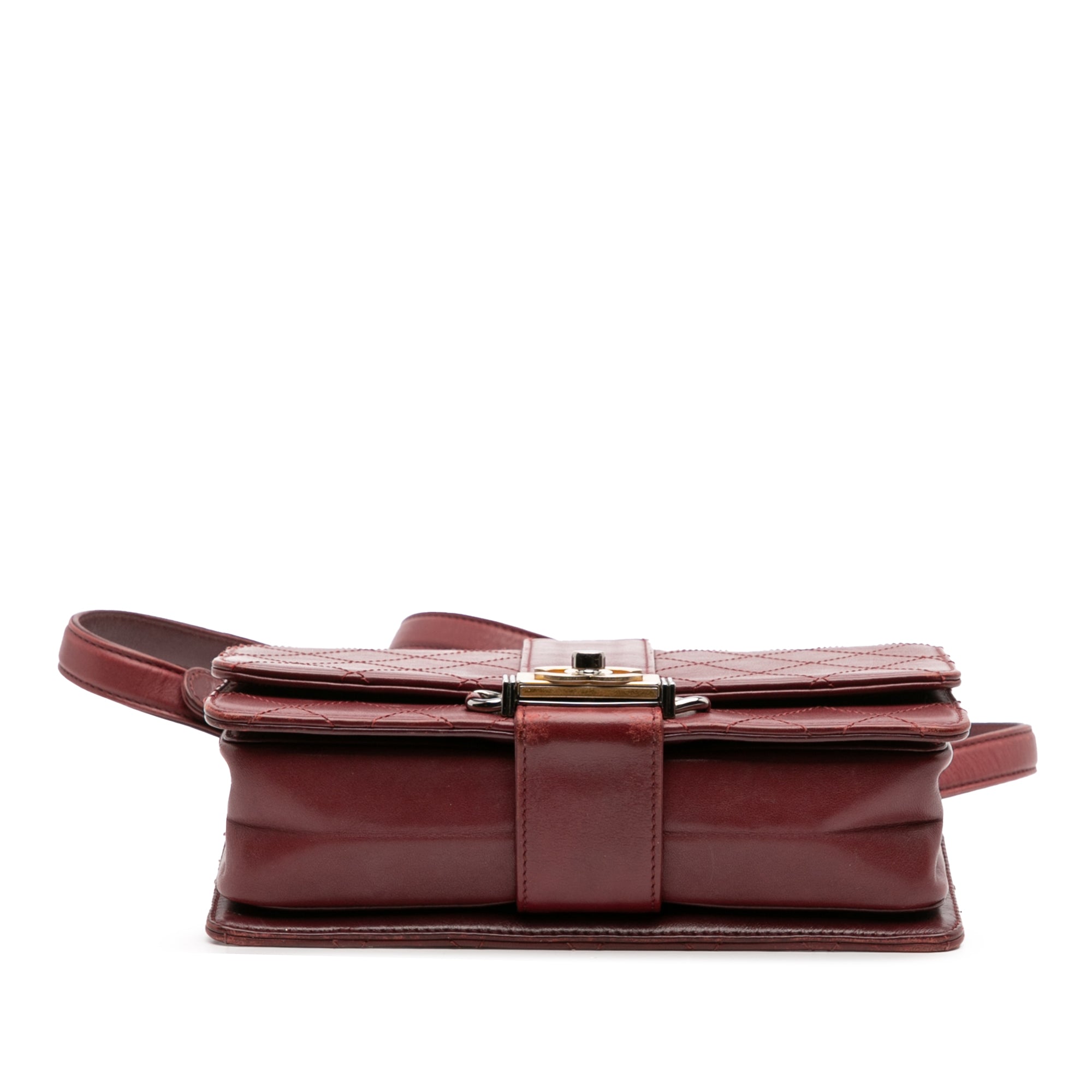 Chanel CC Stitched Calfskin Chain Flap - image 3