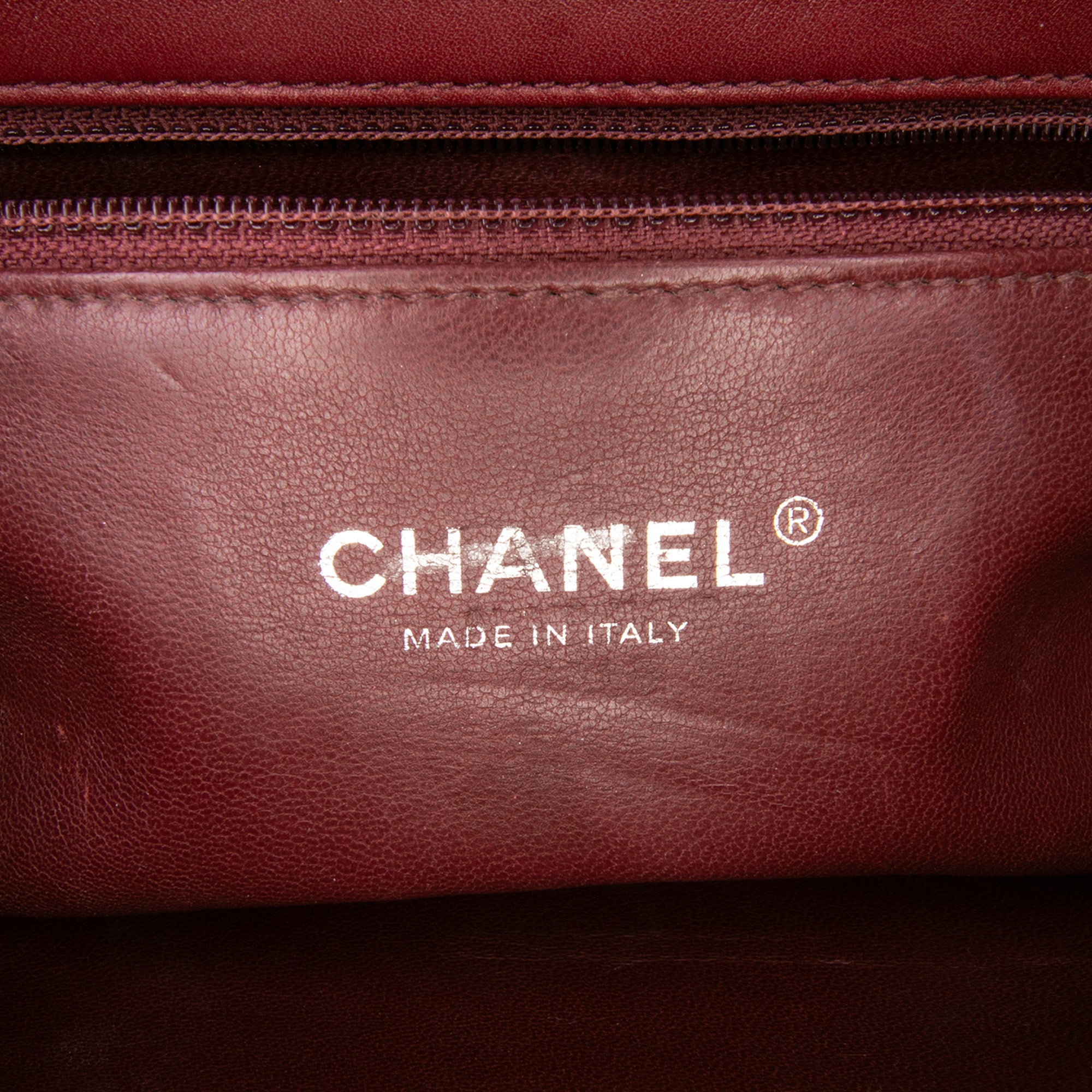 Chanel CC Stitched Calfskin Chain Flap - image 5
