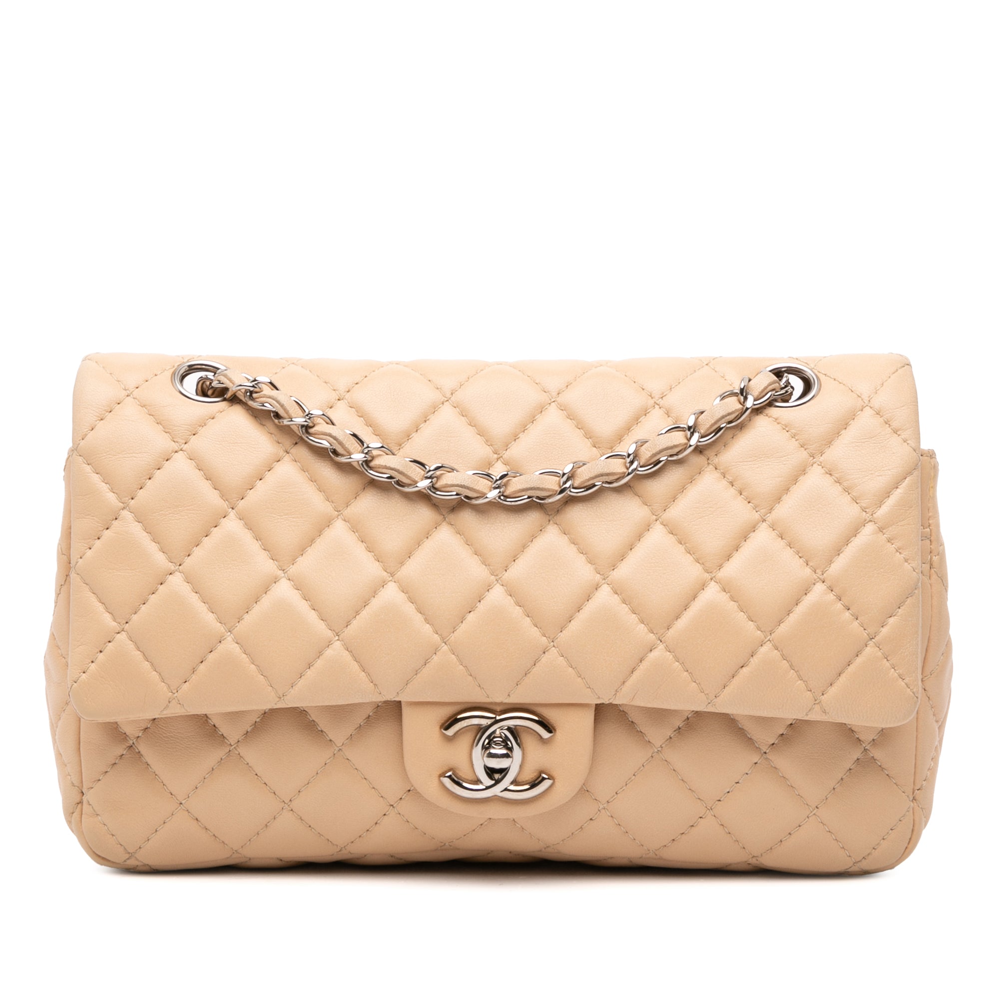 Chanel Medium Classic Lambskin Double Flap - image 1