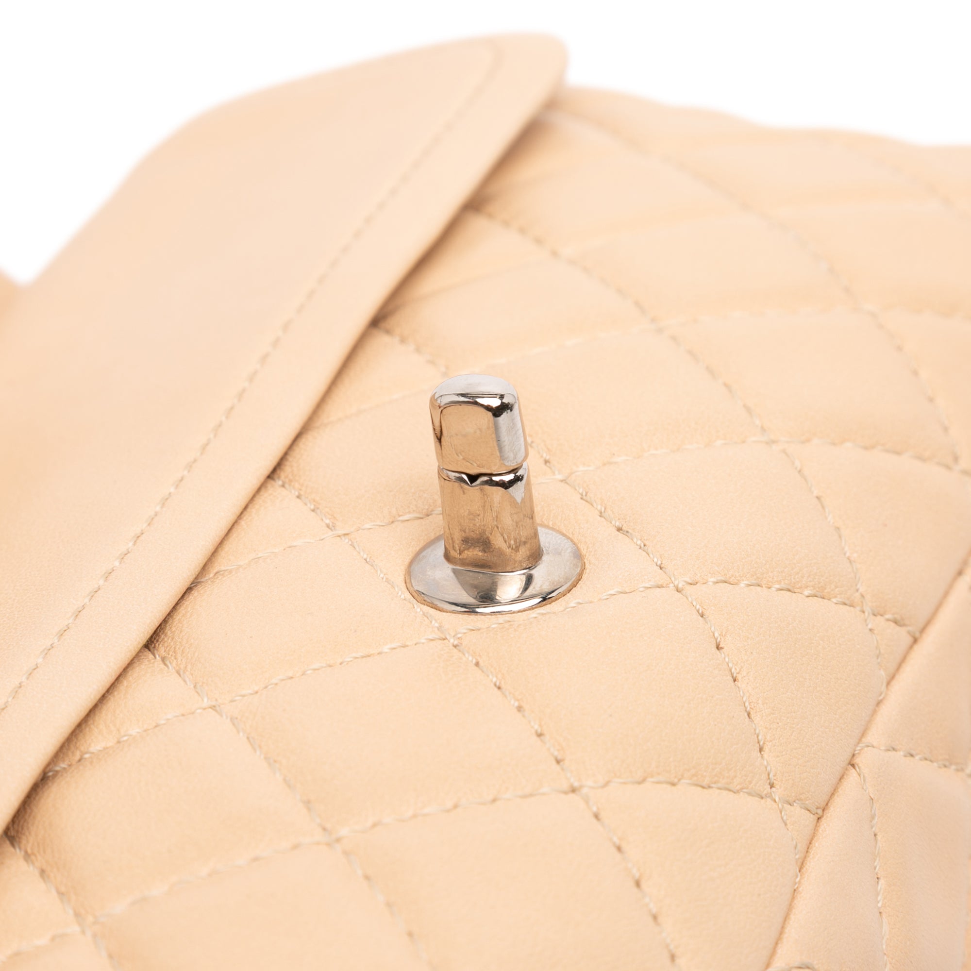 Chanel Medium Classic Lambskin Double Flap - image 9
