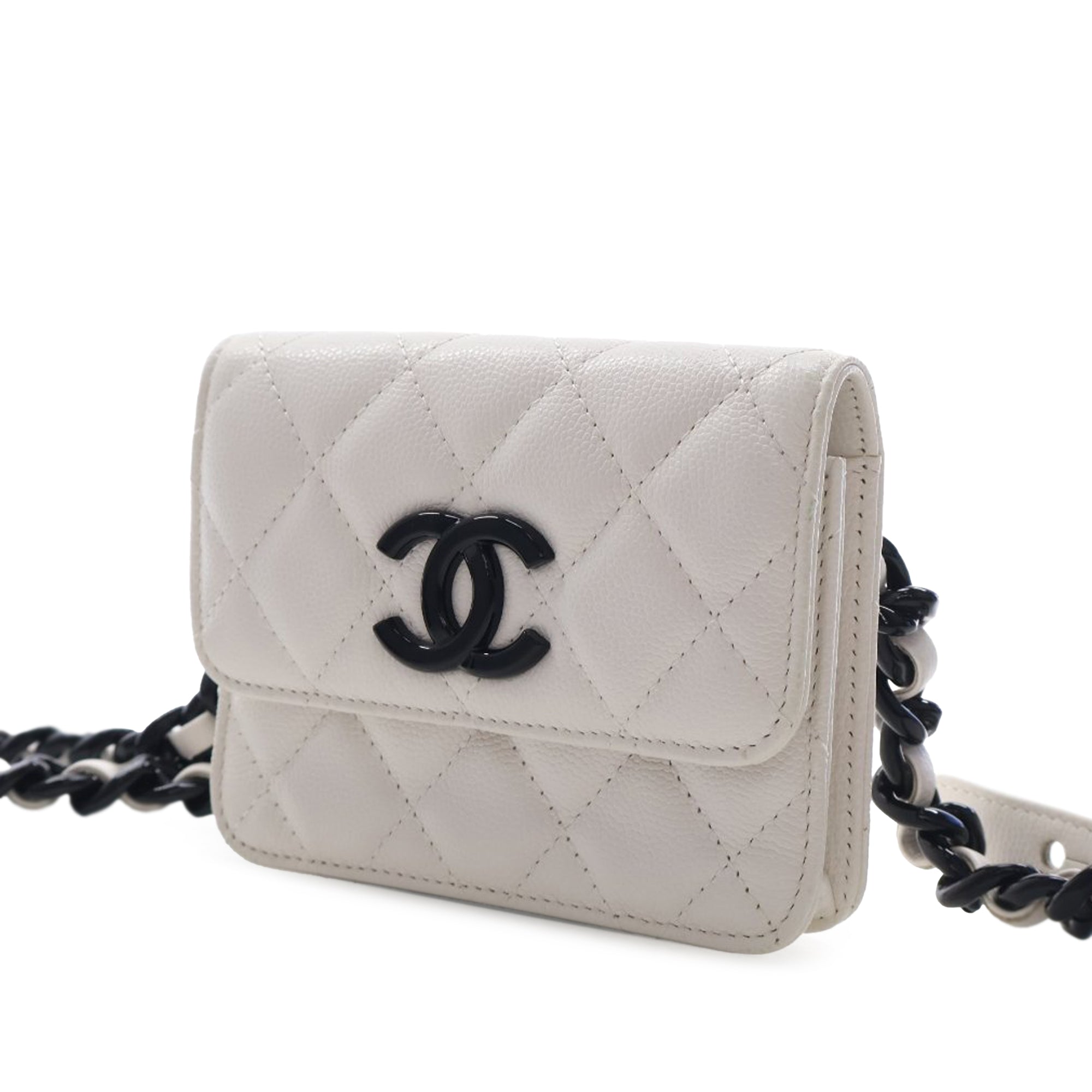 Chanel Quilted Caviar My Everything Belt Bag - image 8