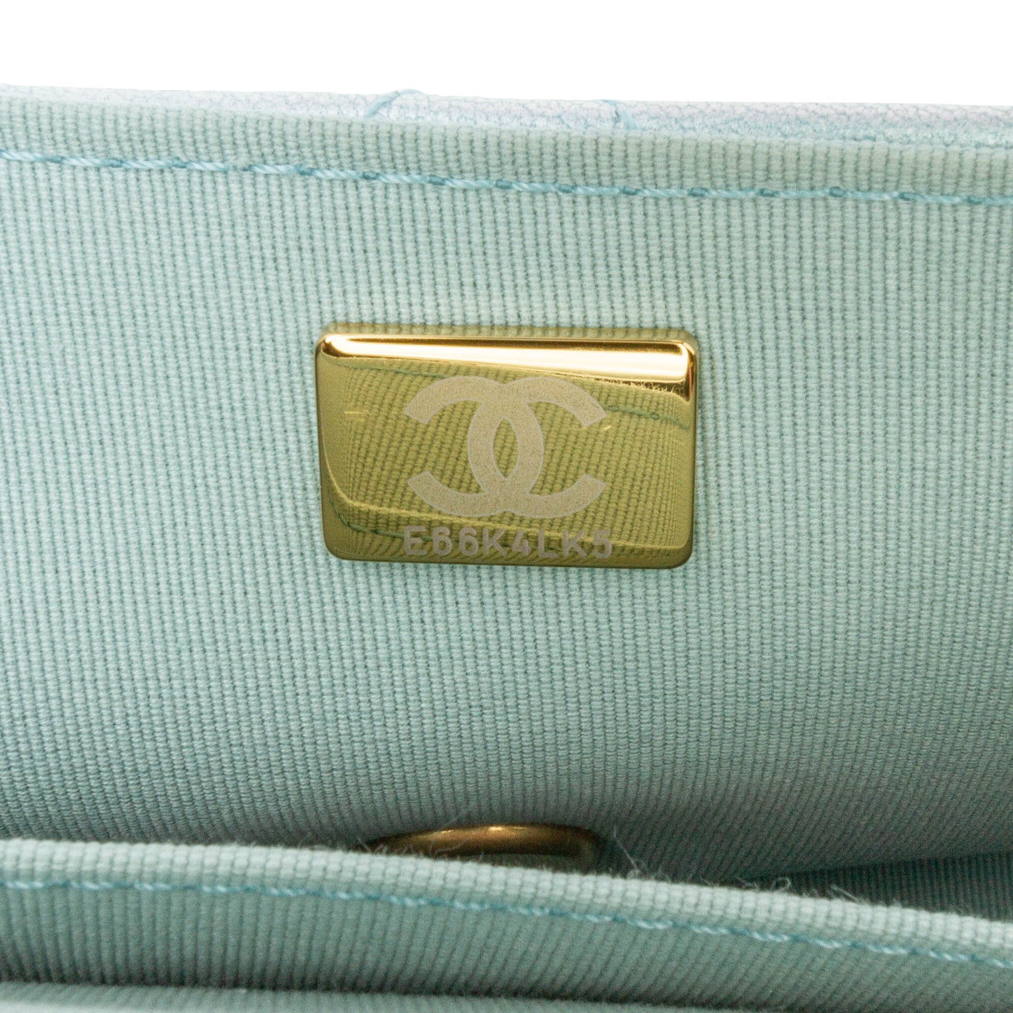 Chanel CC Quilted Lambskin Top Handle Bag - image 5