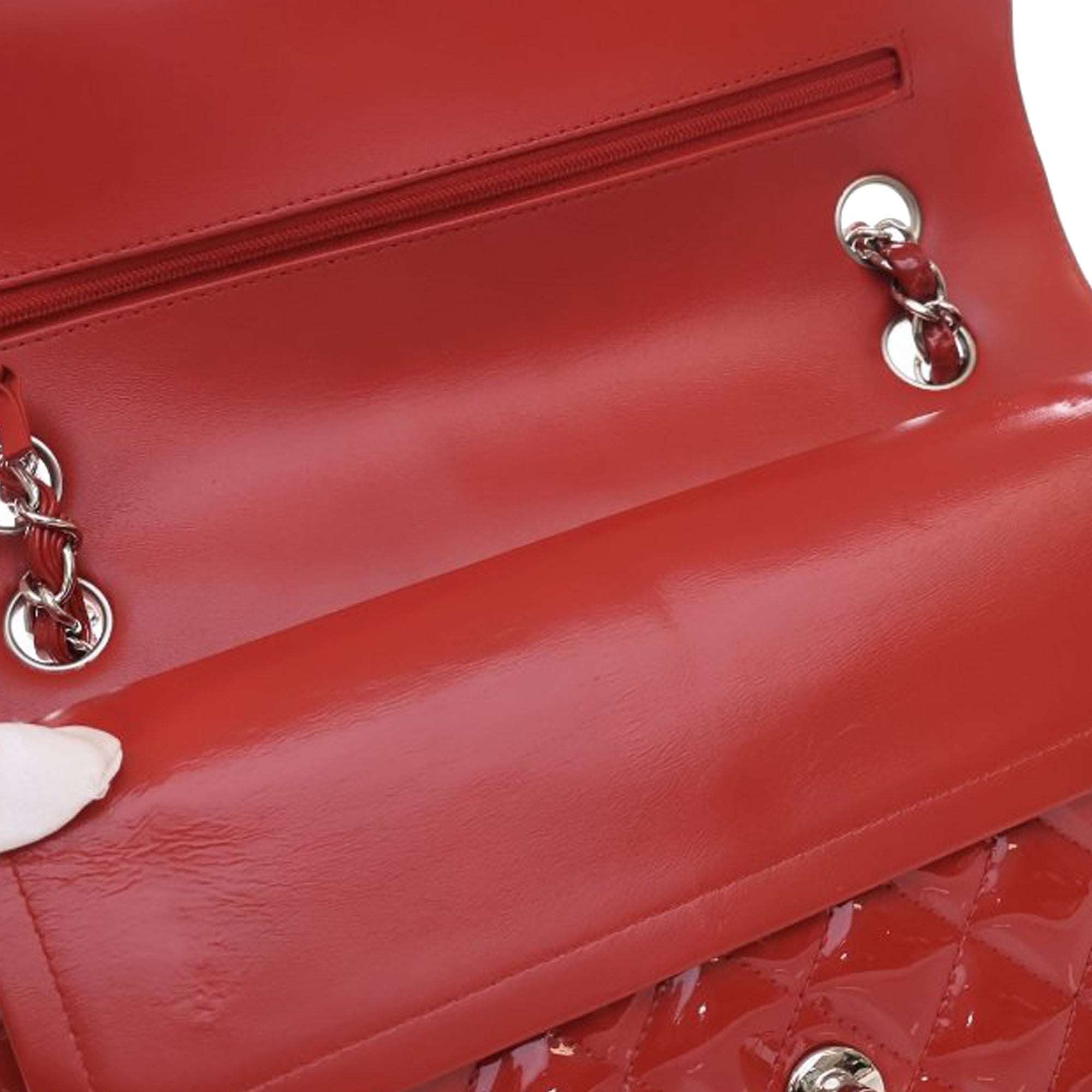 Chanel Medium Classic Patent Double Flap - image 7
