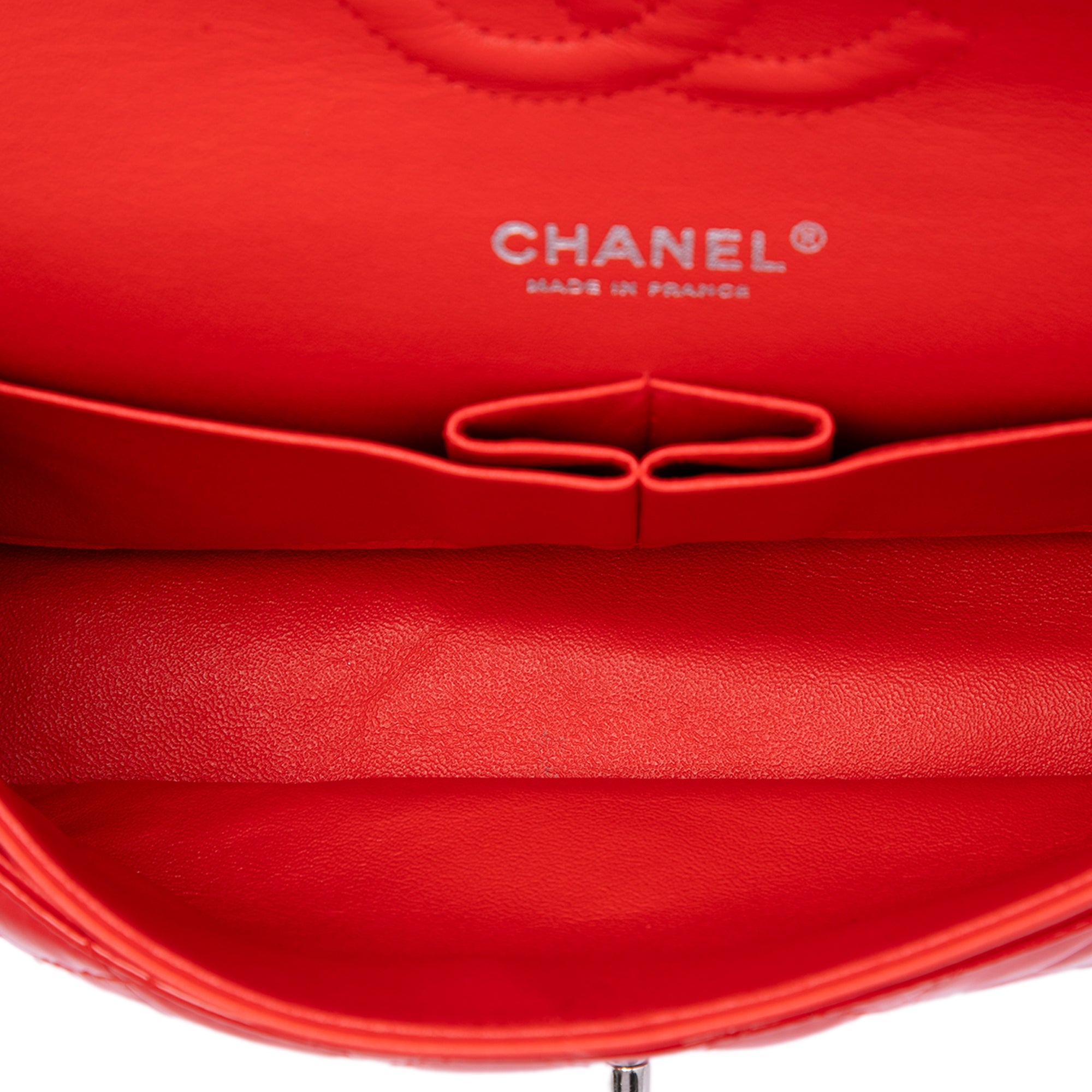 Chanel Medium Classic Patent Double Flap - image 4