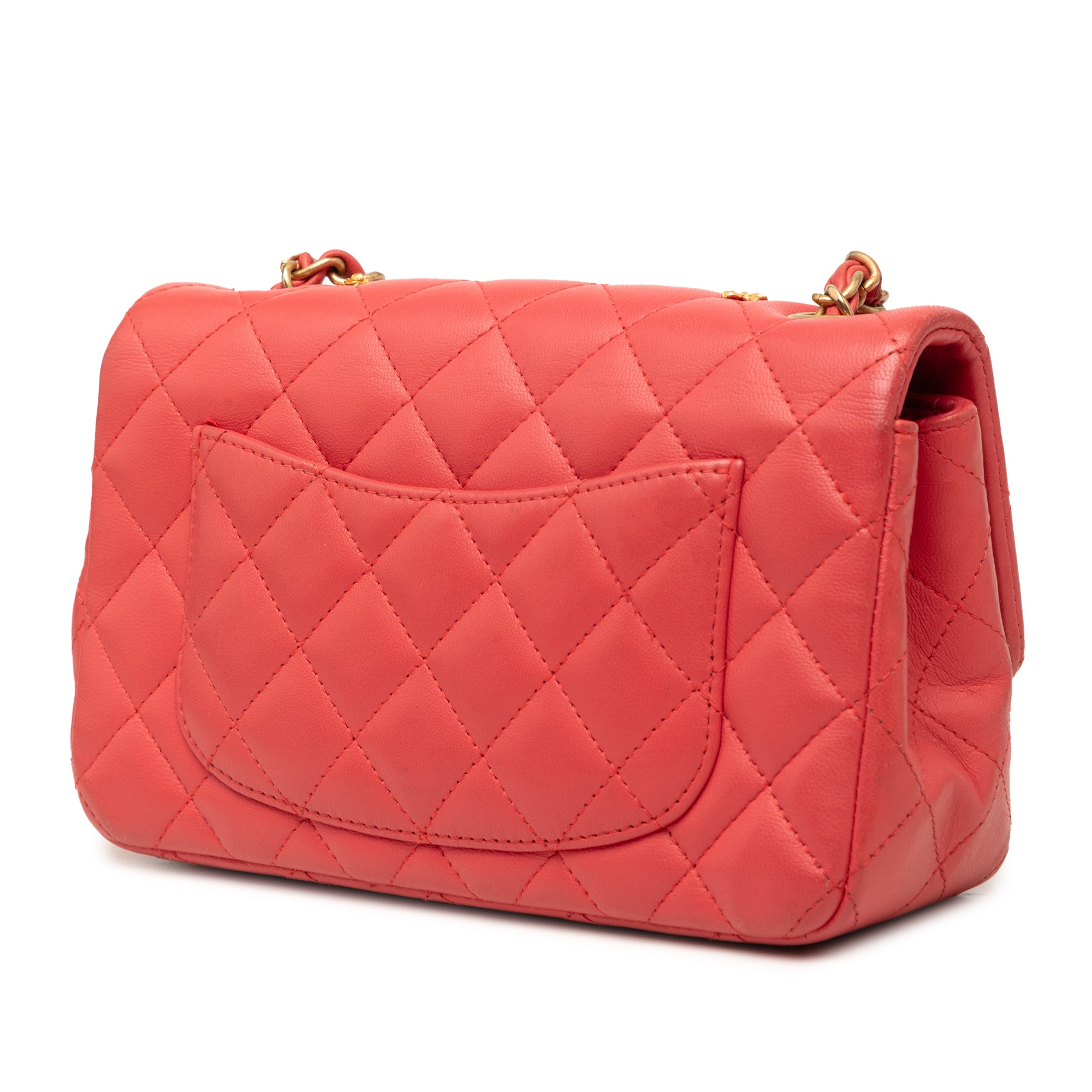 Chanel Mini Rectangular Classic Lambskin Lucky Charms Single Flap - image 2
