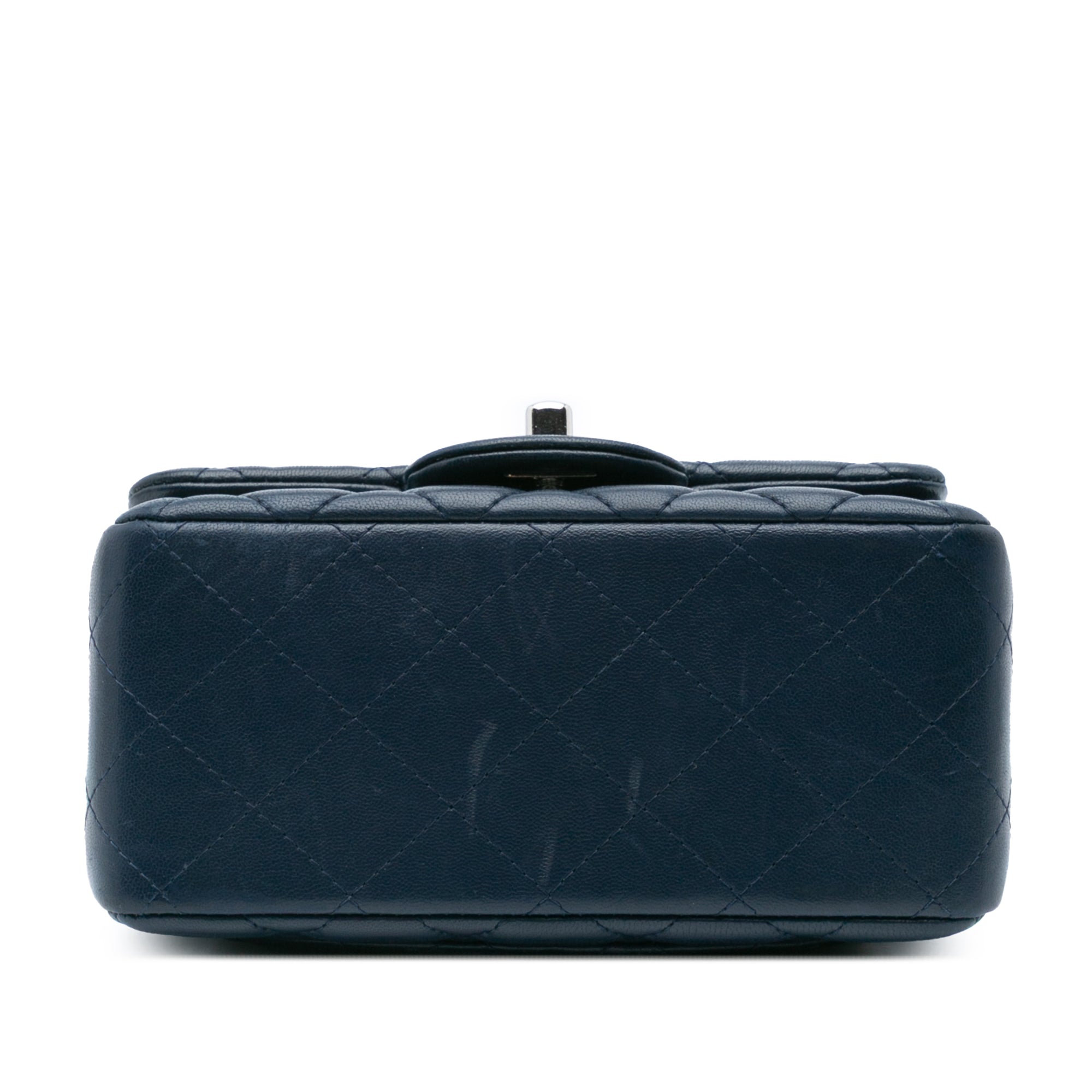 Chanel Mini Square Classic Lambskin Single Flap - image 3