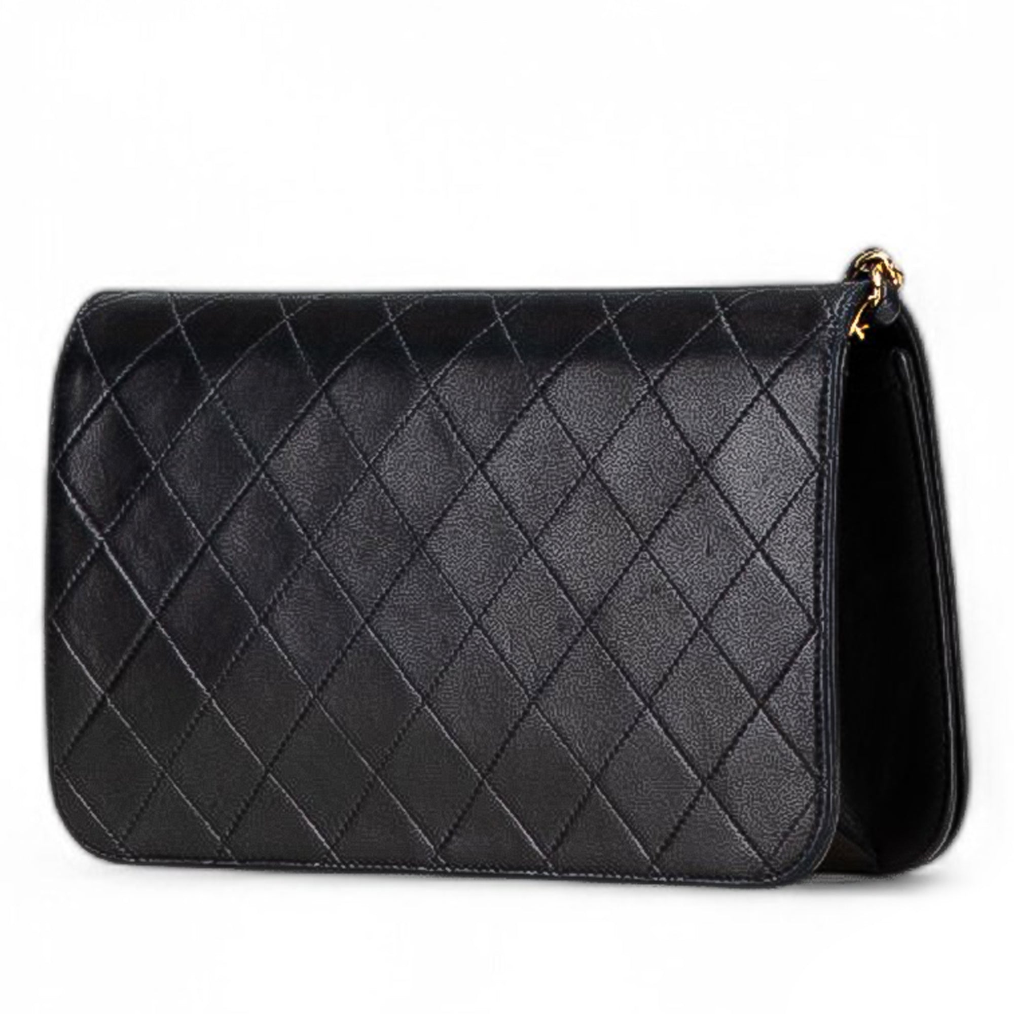 Chanel CC Quilted Lambskin Full Single Flap - image 2