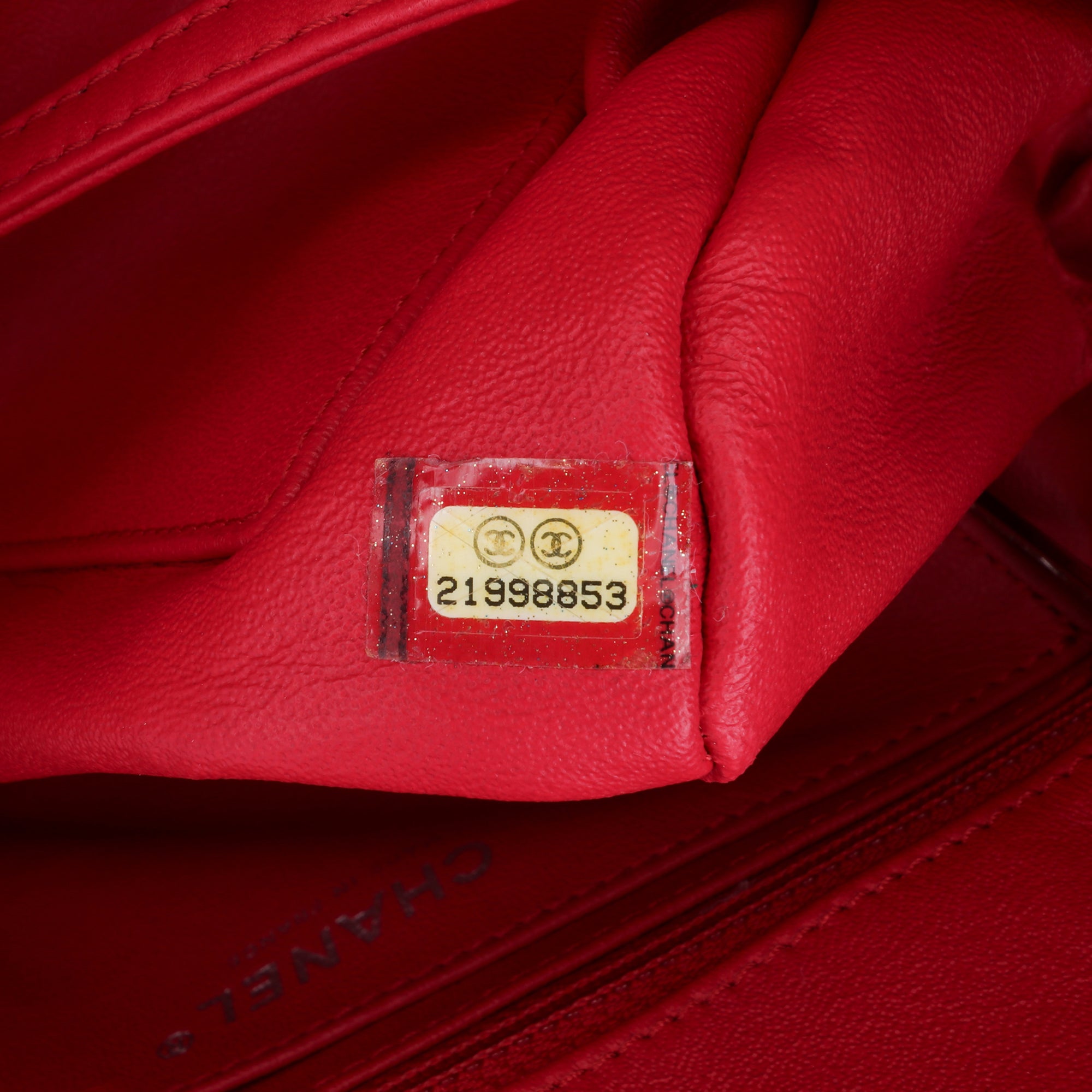 Chanel CC Quilted Lambskin Kisslock Frame Flap Tote - image 6