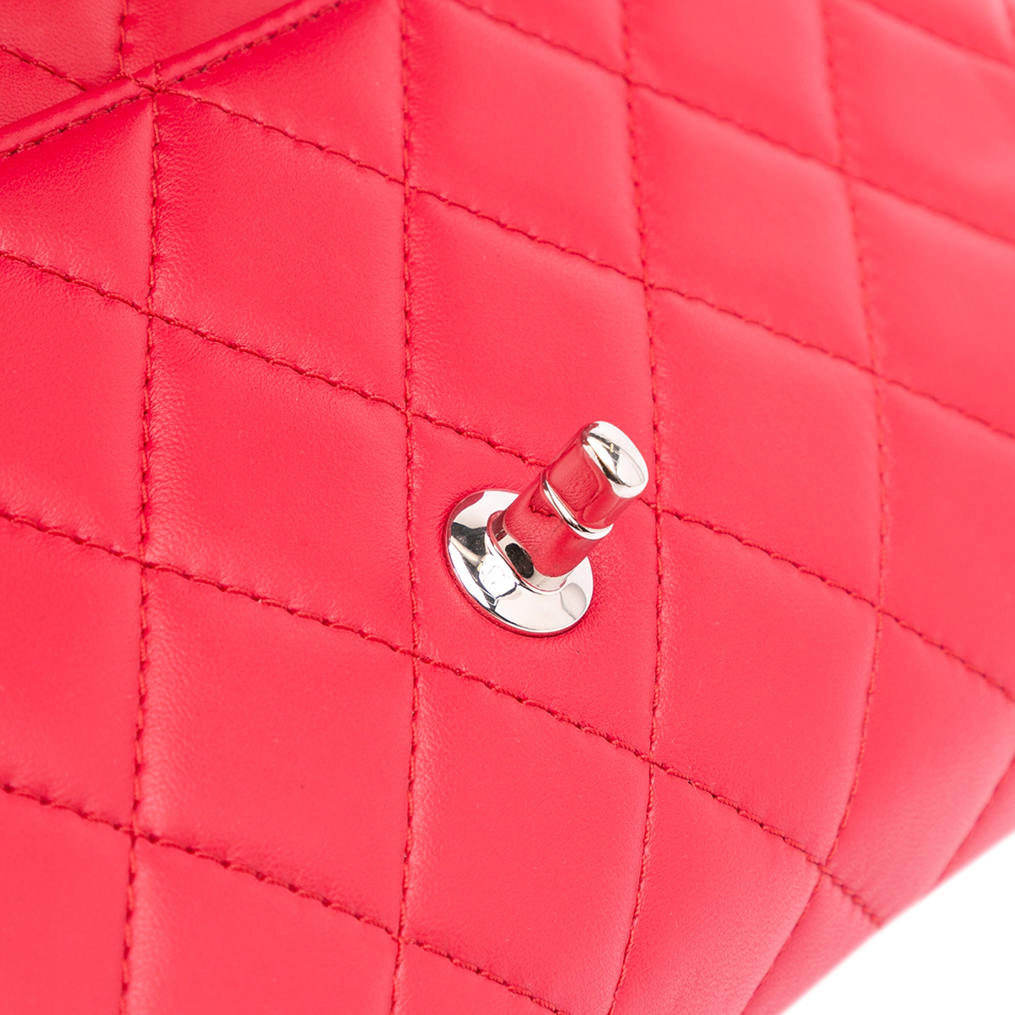 Chanel CC Quilted Lambskin Kisslock Frame Flap Tote - image 8