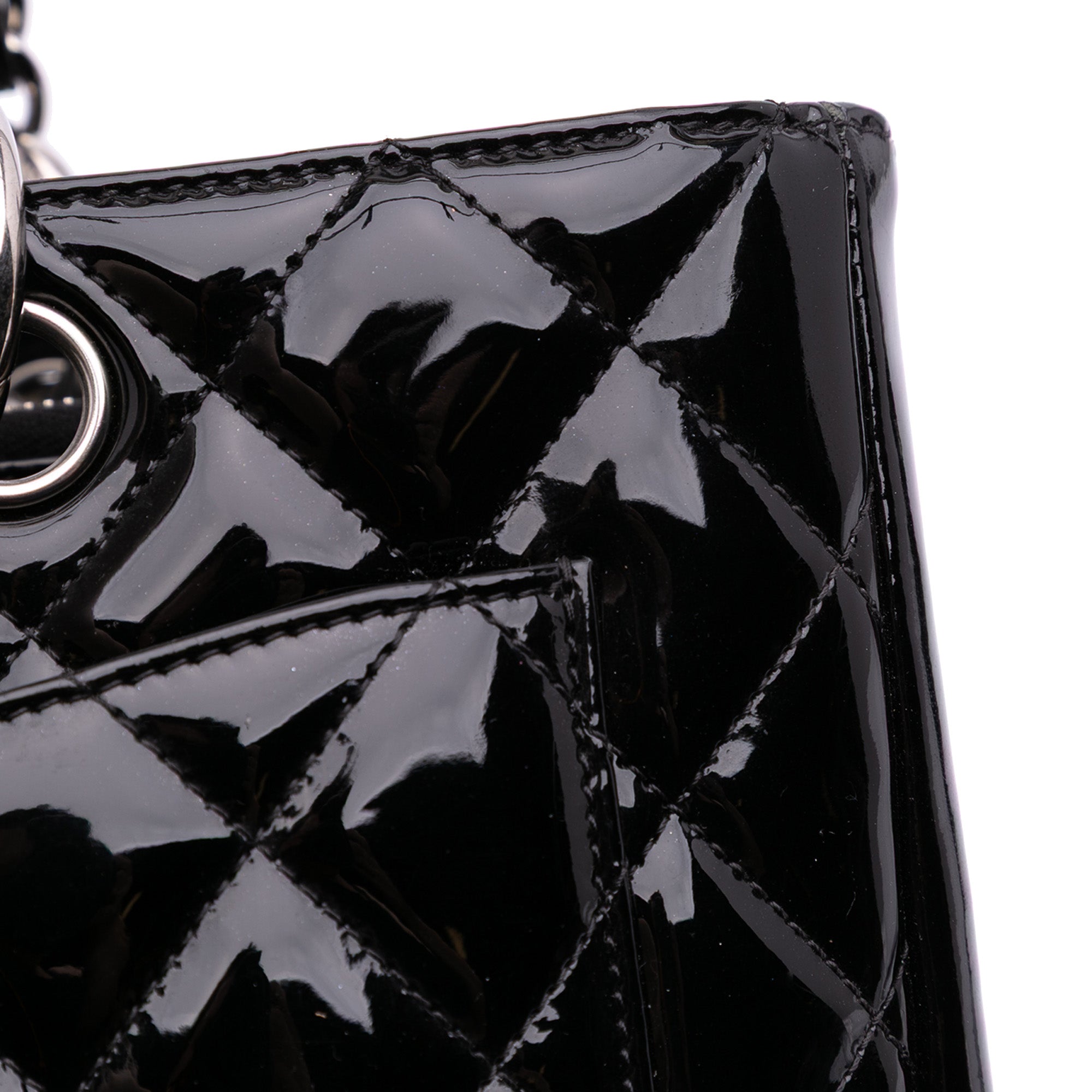 Chanel Patent Grand Shopping Tote - image 10