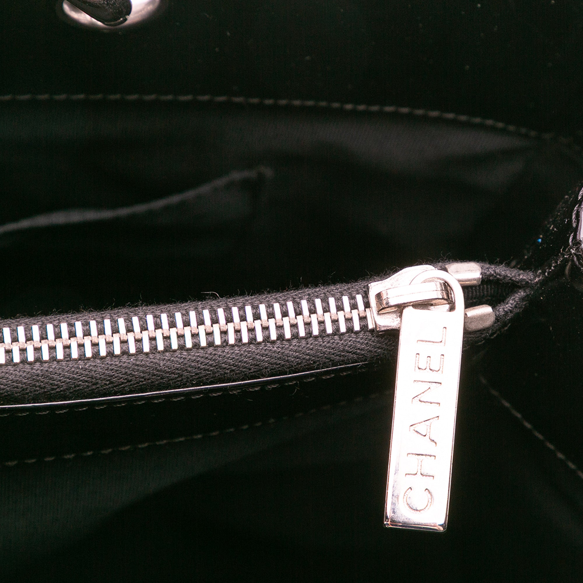 Chanel Patent Grand Shopping Tote - image 11